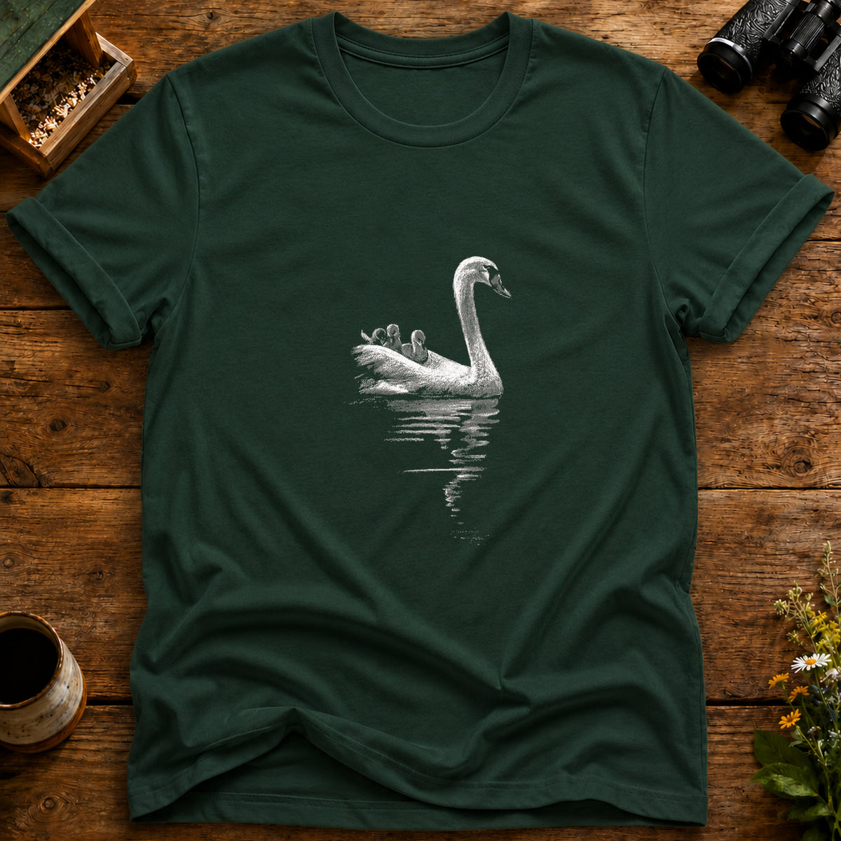 Swan Family Voyage T Shirt
