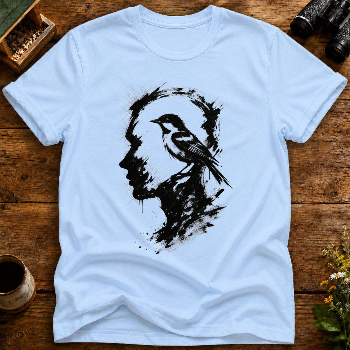 Bird Brain Sketch Tee