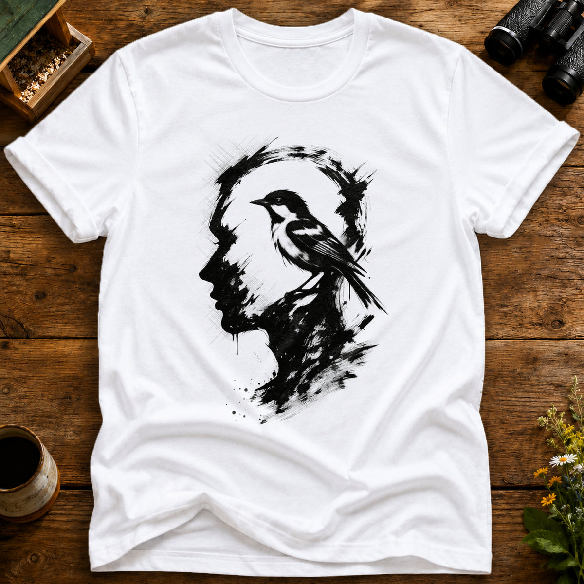 Bird Brain Sketch Tee