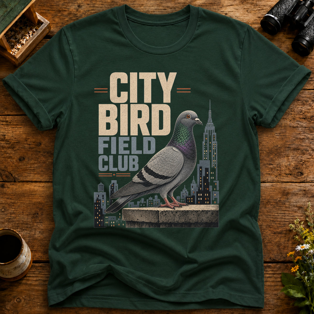 City Bird Field Club T Shirt