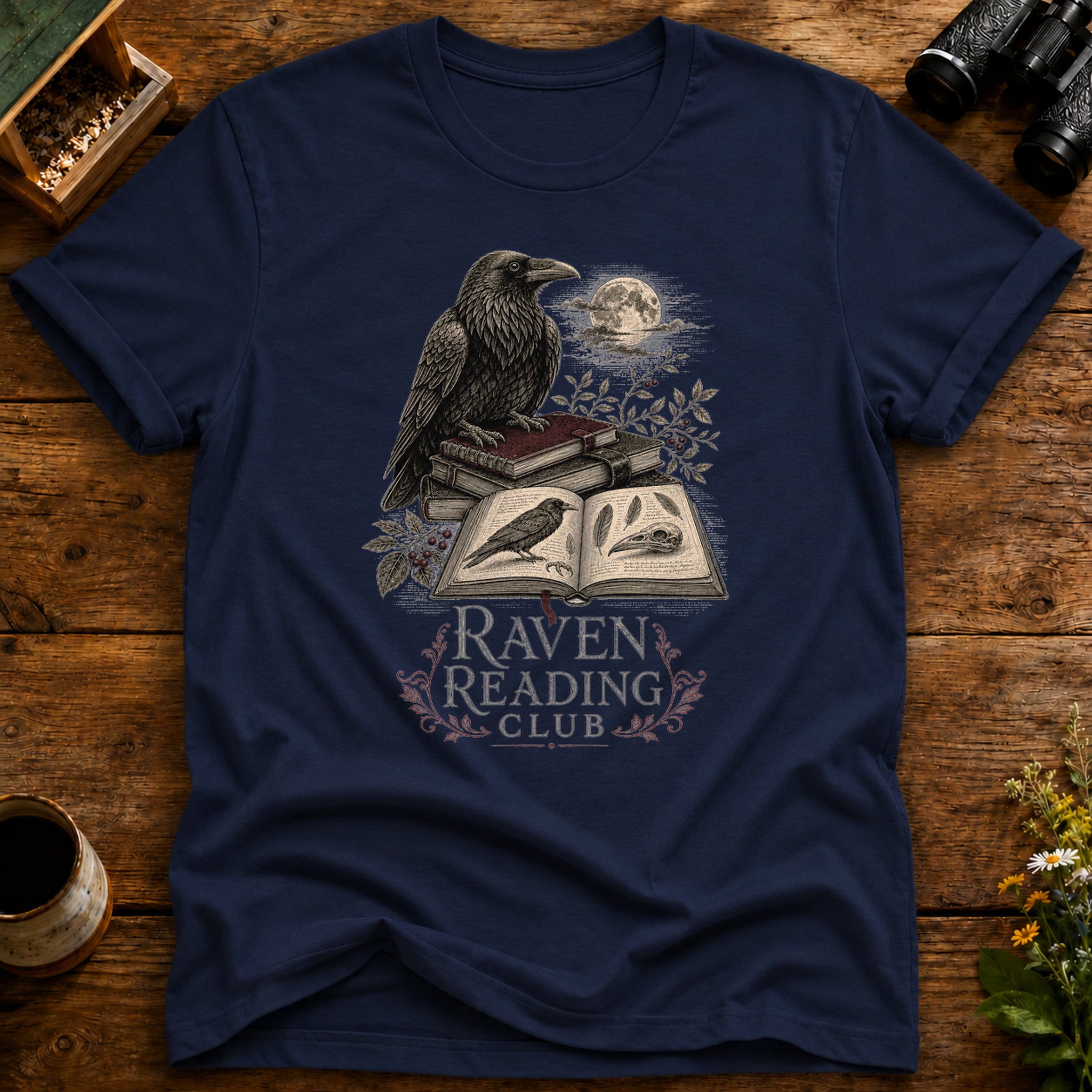 Raven Reading Club T Shirt