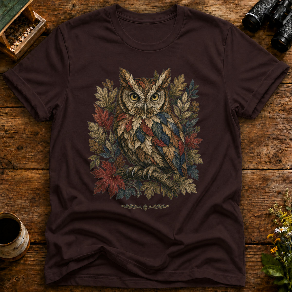Forest Owl Sentinel T Shirt