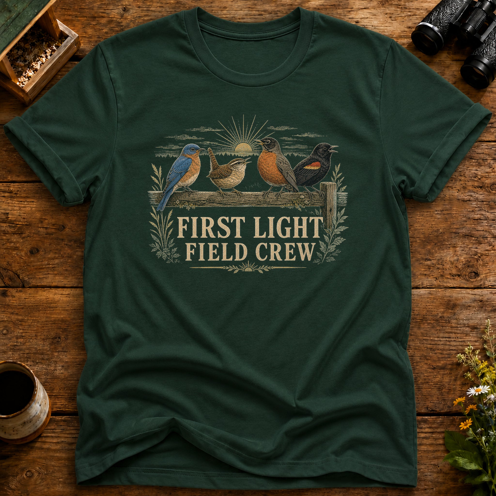 Dawn Patrol Birding Buddies T Shirt