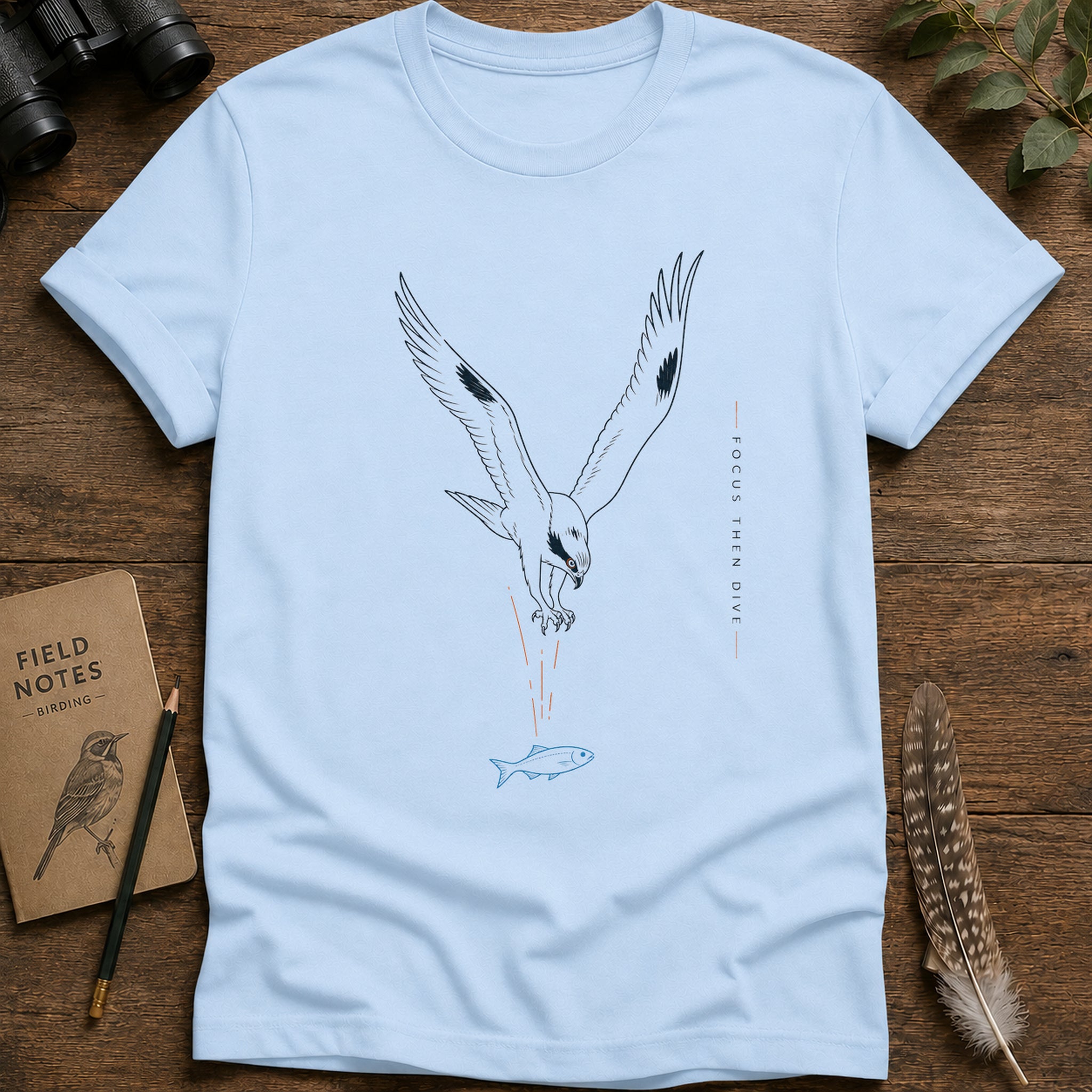 Focus Then Dive T Shirt