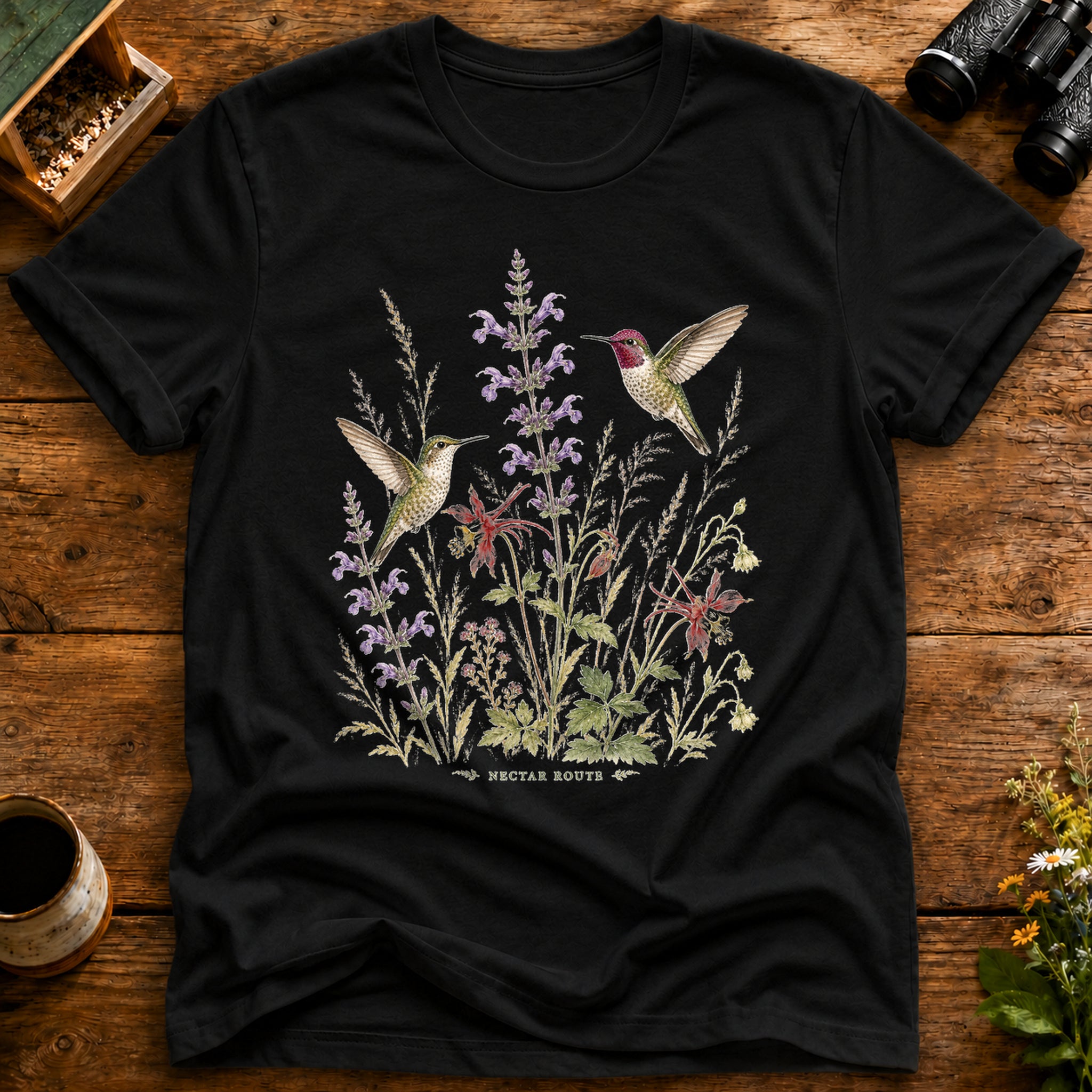 Hummingbird Garden Route T Shirt