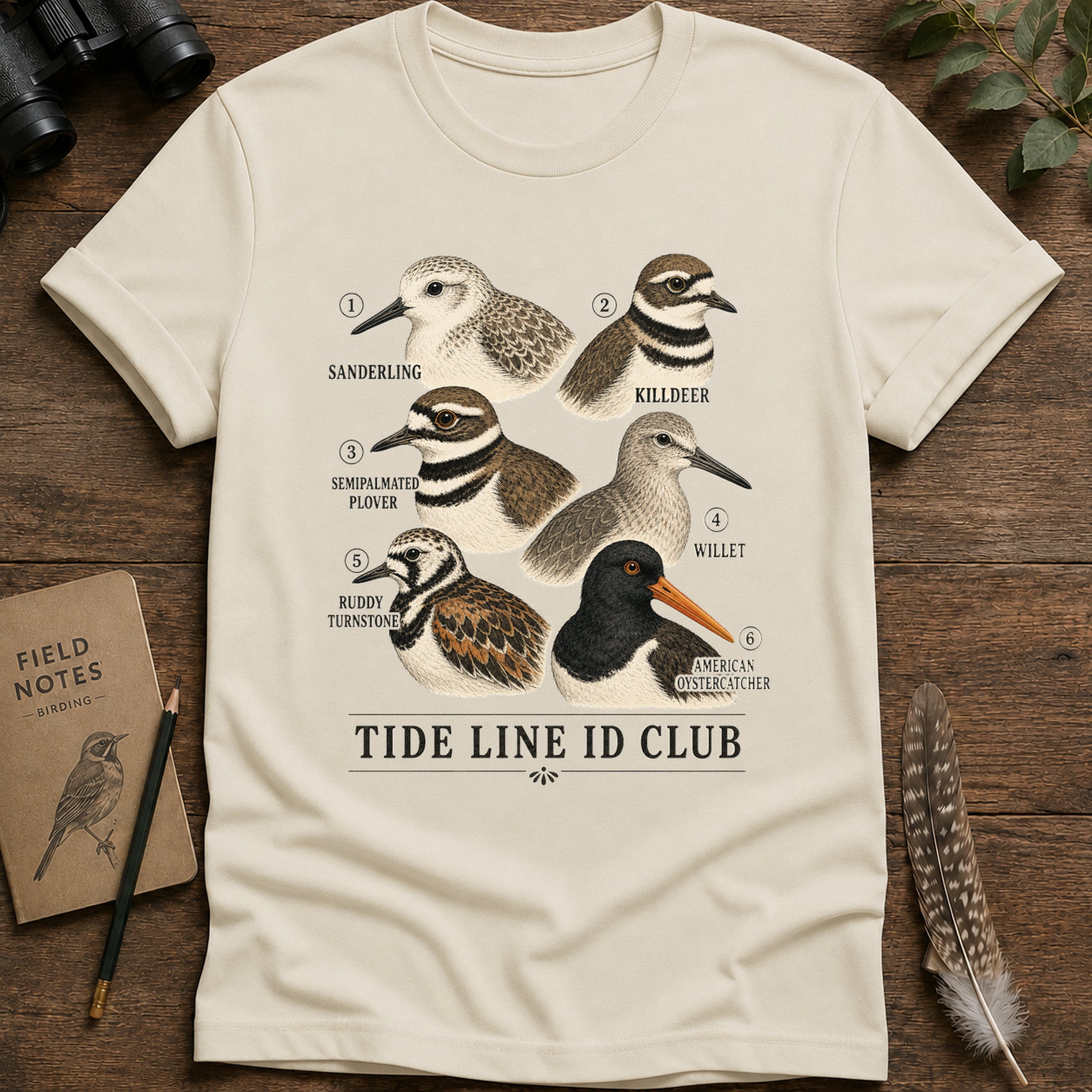 Shorebirds ID Club T Shirt