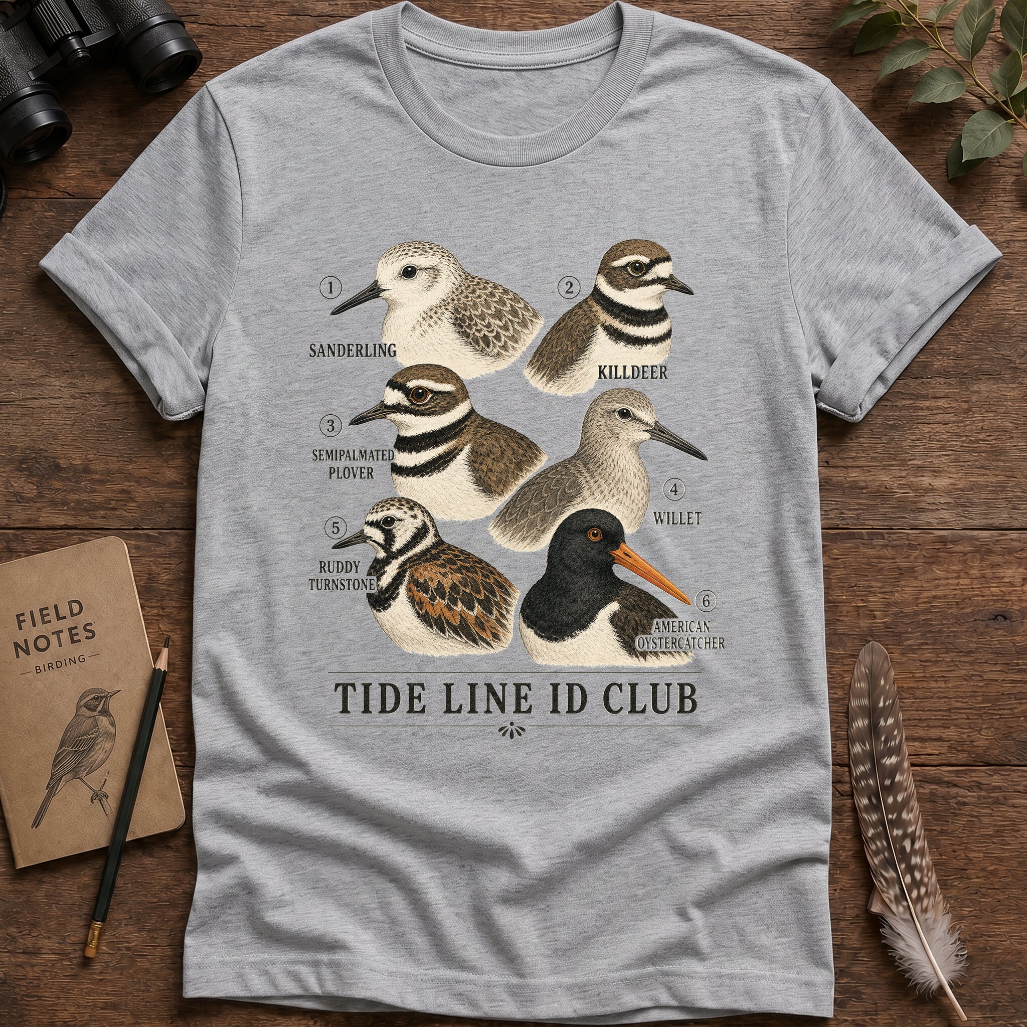 Shorebirds ID Club T Shirt