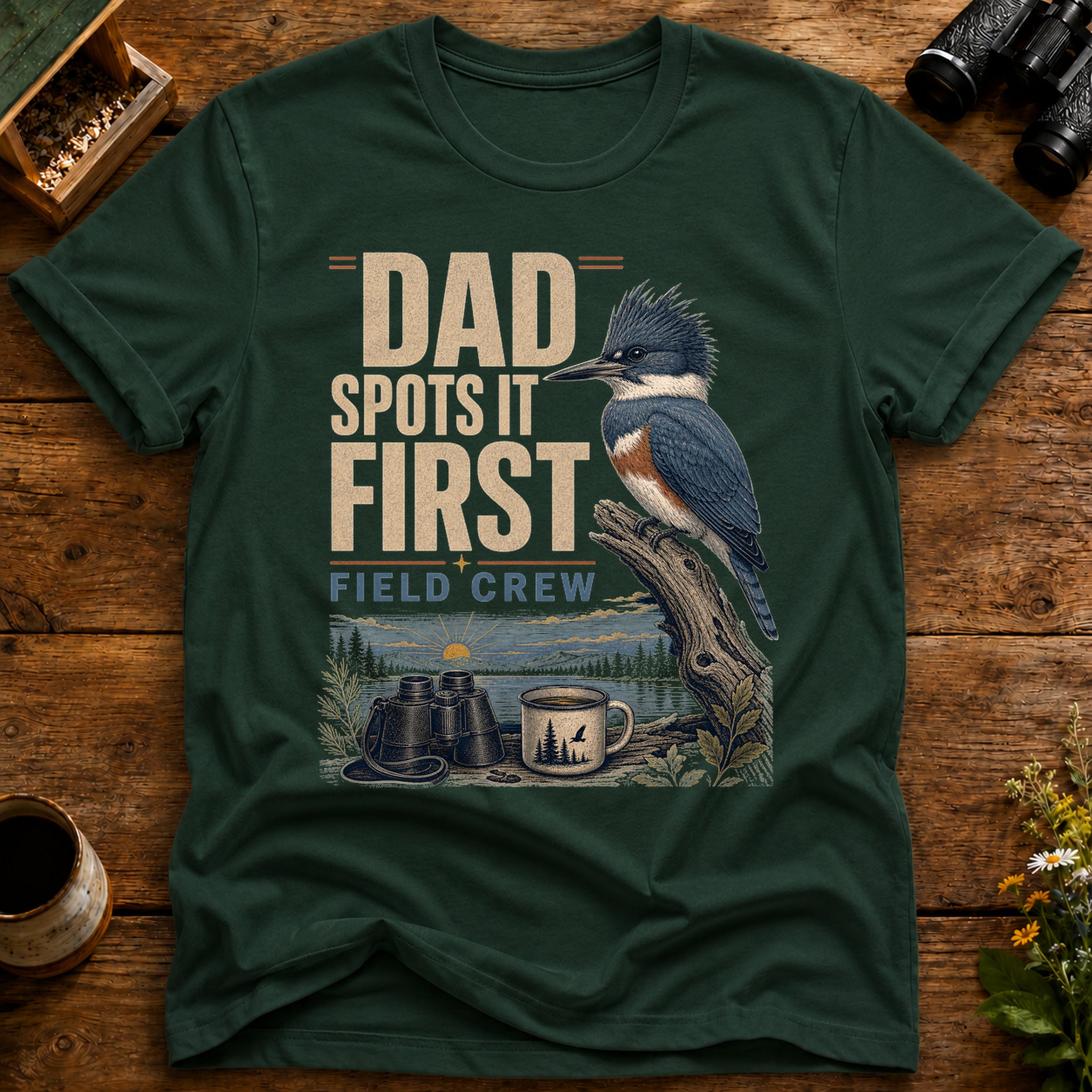 Dad Spots It First T Shirt