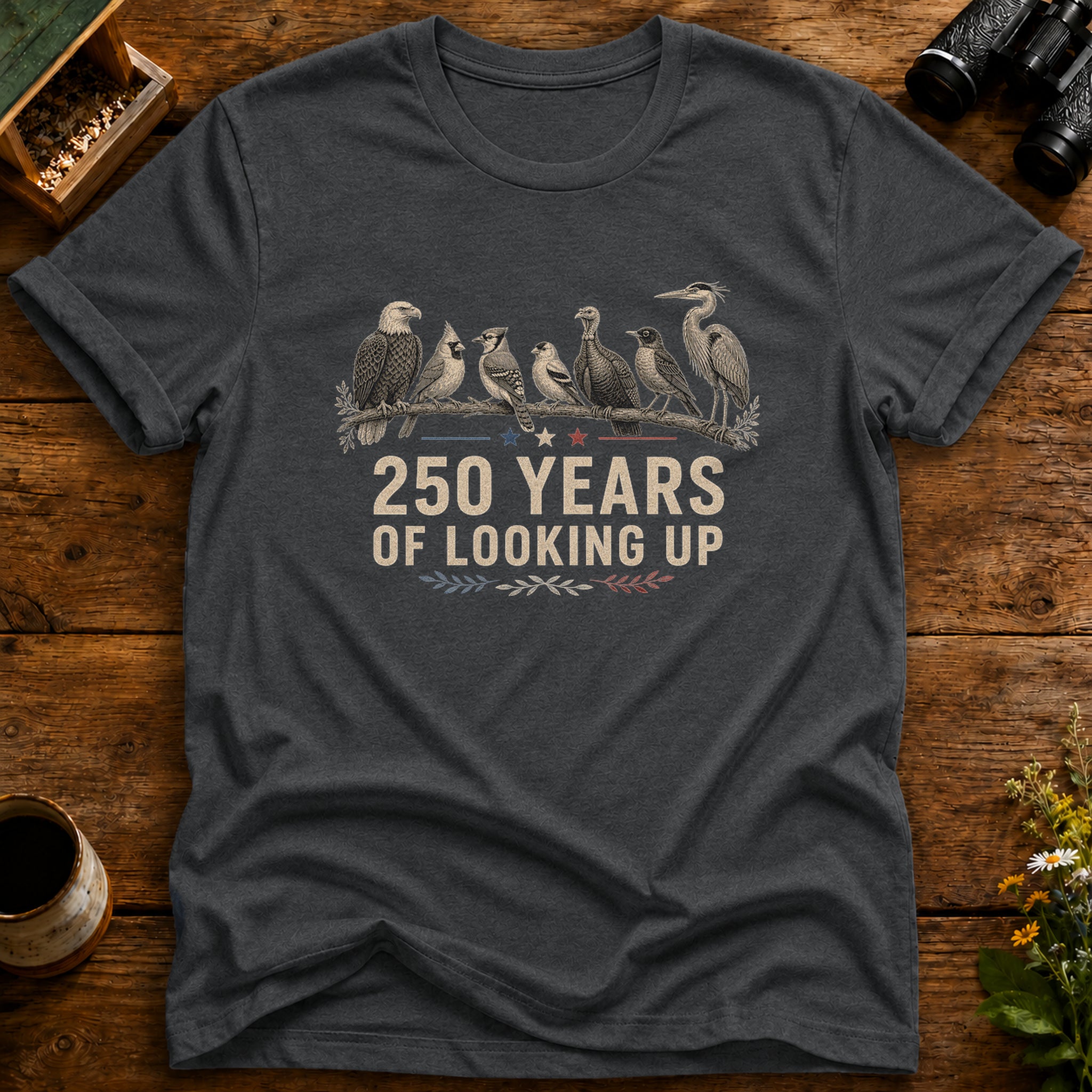 Bird History Lifelong Watch T Shirt