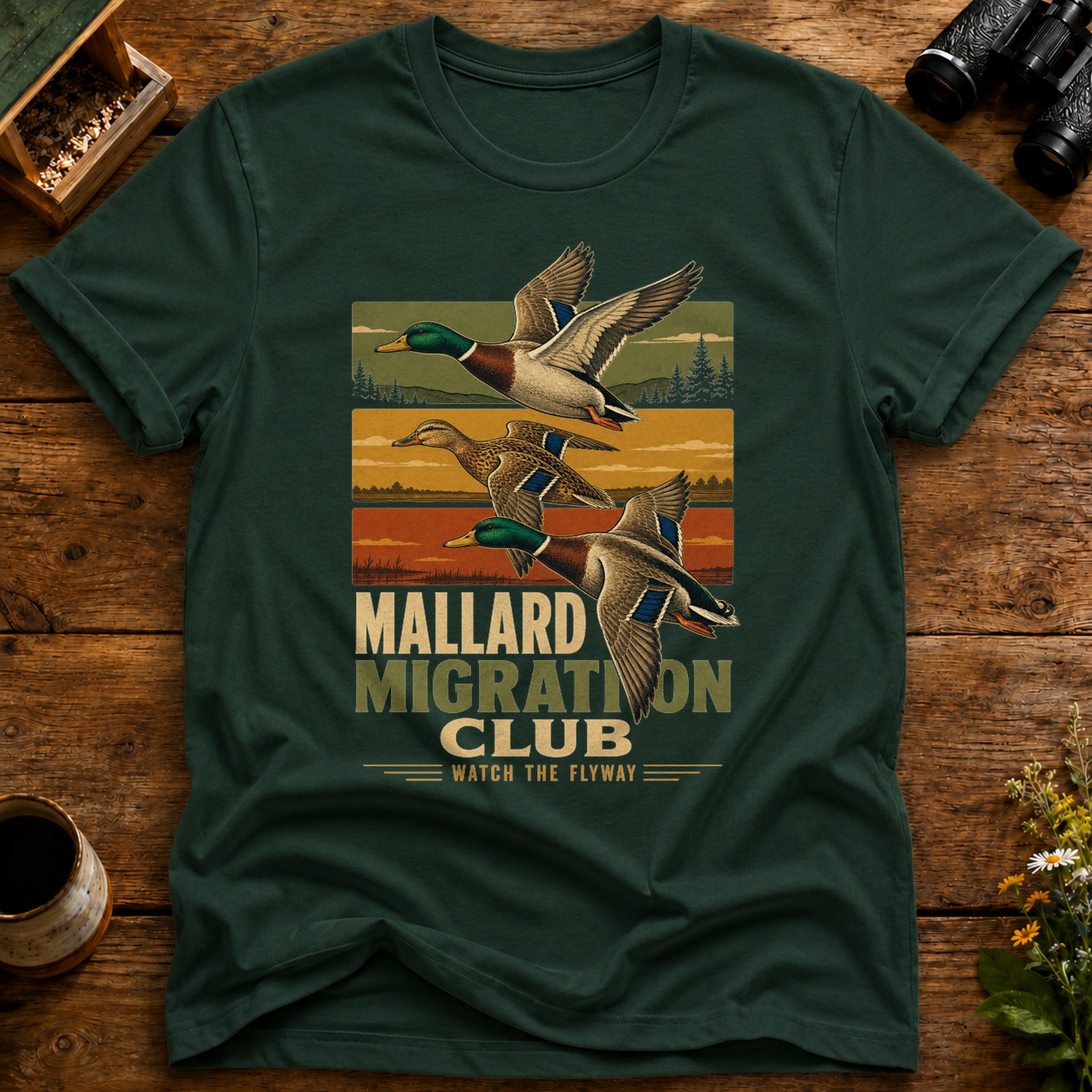 Mallard Migration Club T Shirt