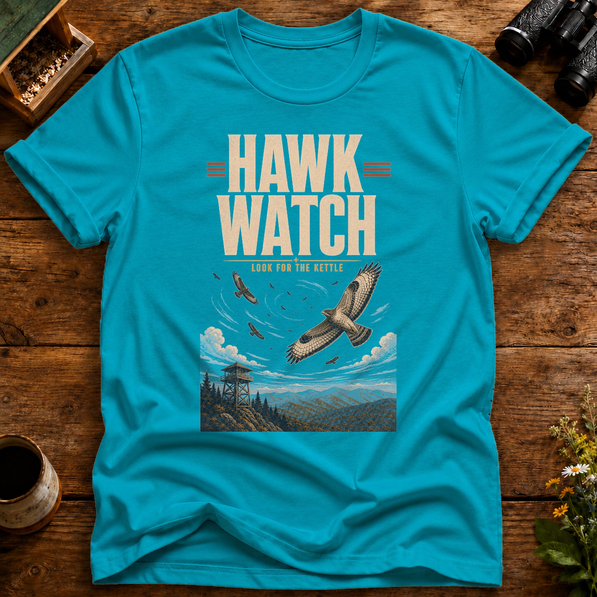 Hawk Watch Kettle T Shirt