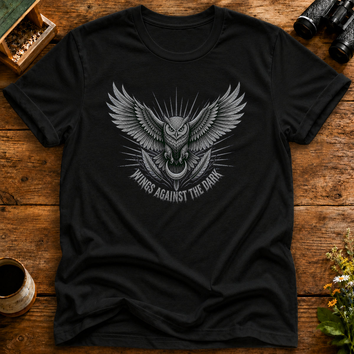 Wings Against Dark T Shirt