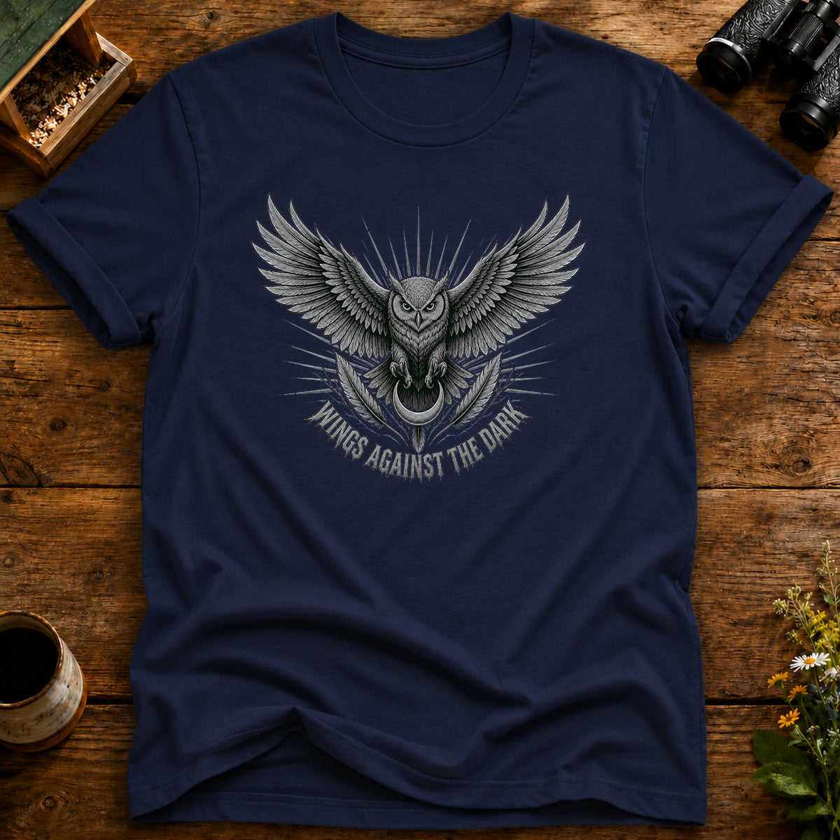 Wings Against Dark T Shirt