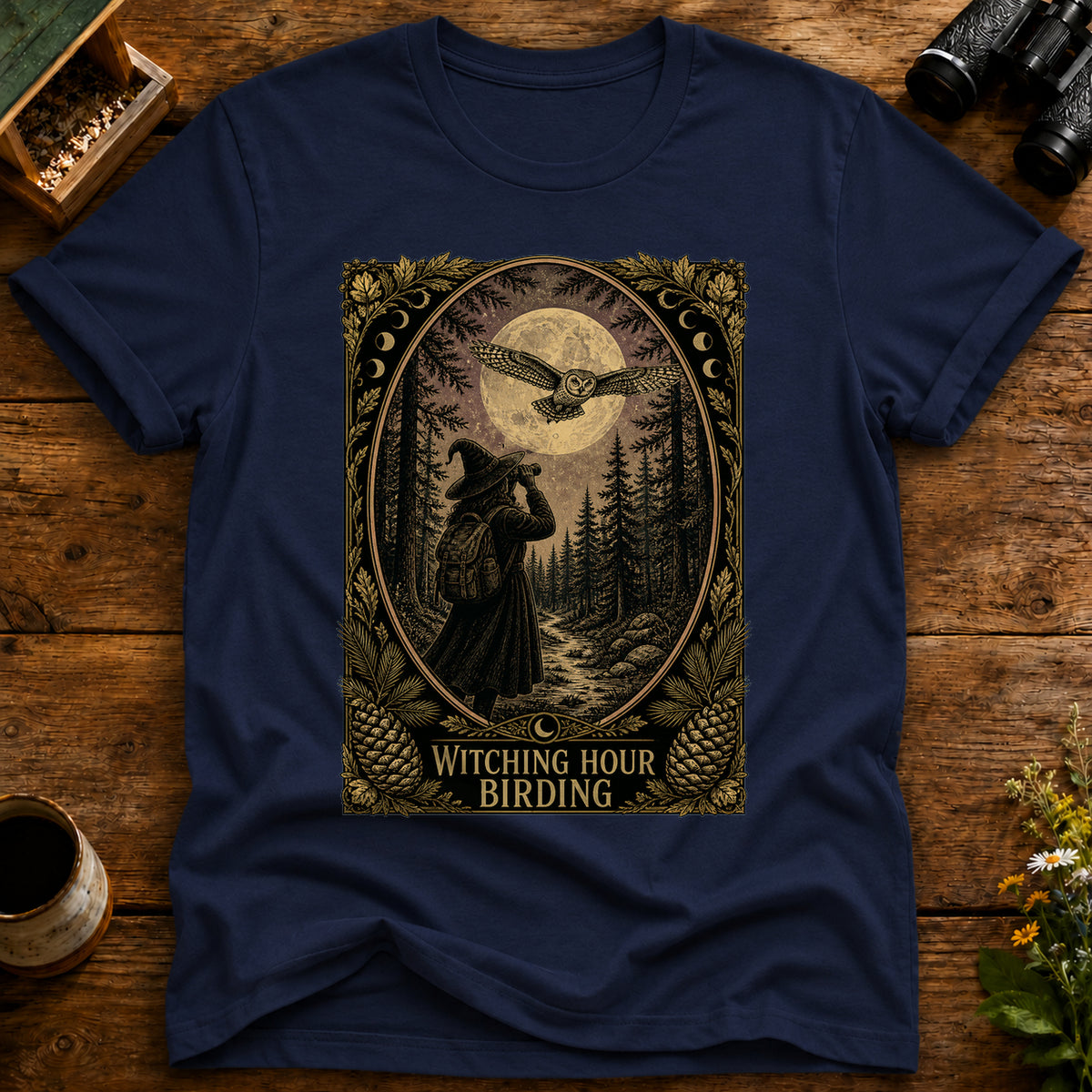 Witching Hour Birding T Shirt