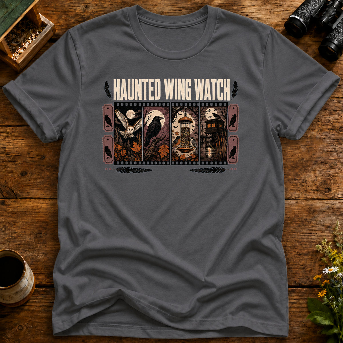 Haunted Wing Watch T Shirt