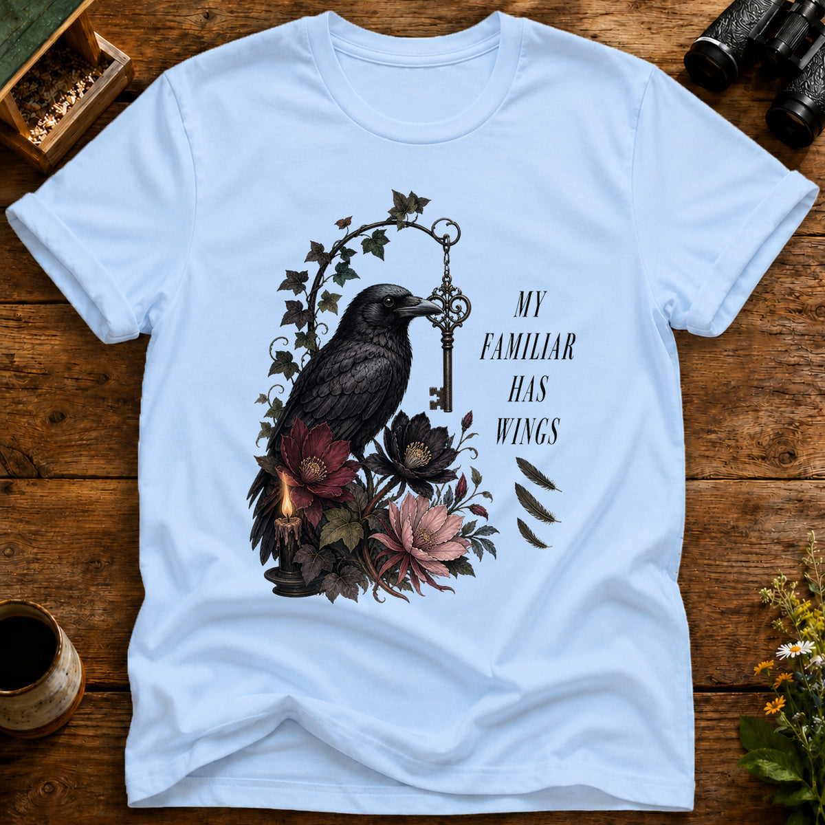 My Familiar Has Wings T Shirt
