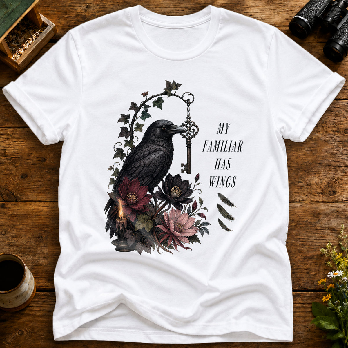 My Familiar Has Wings T Shirt
