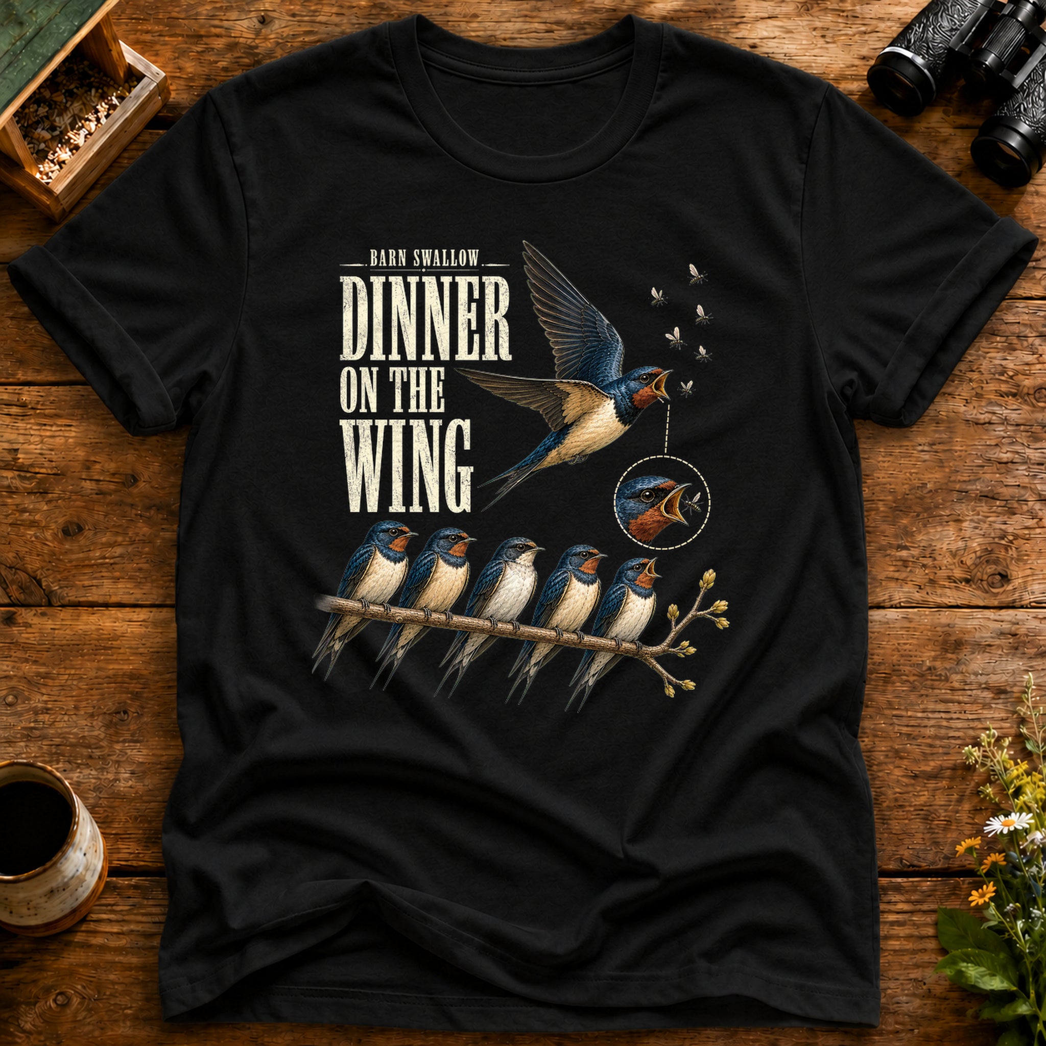 Dinner On The Wing T Shirt