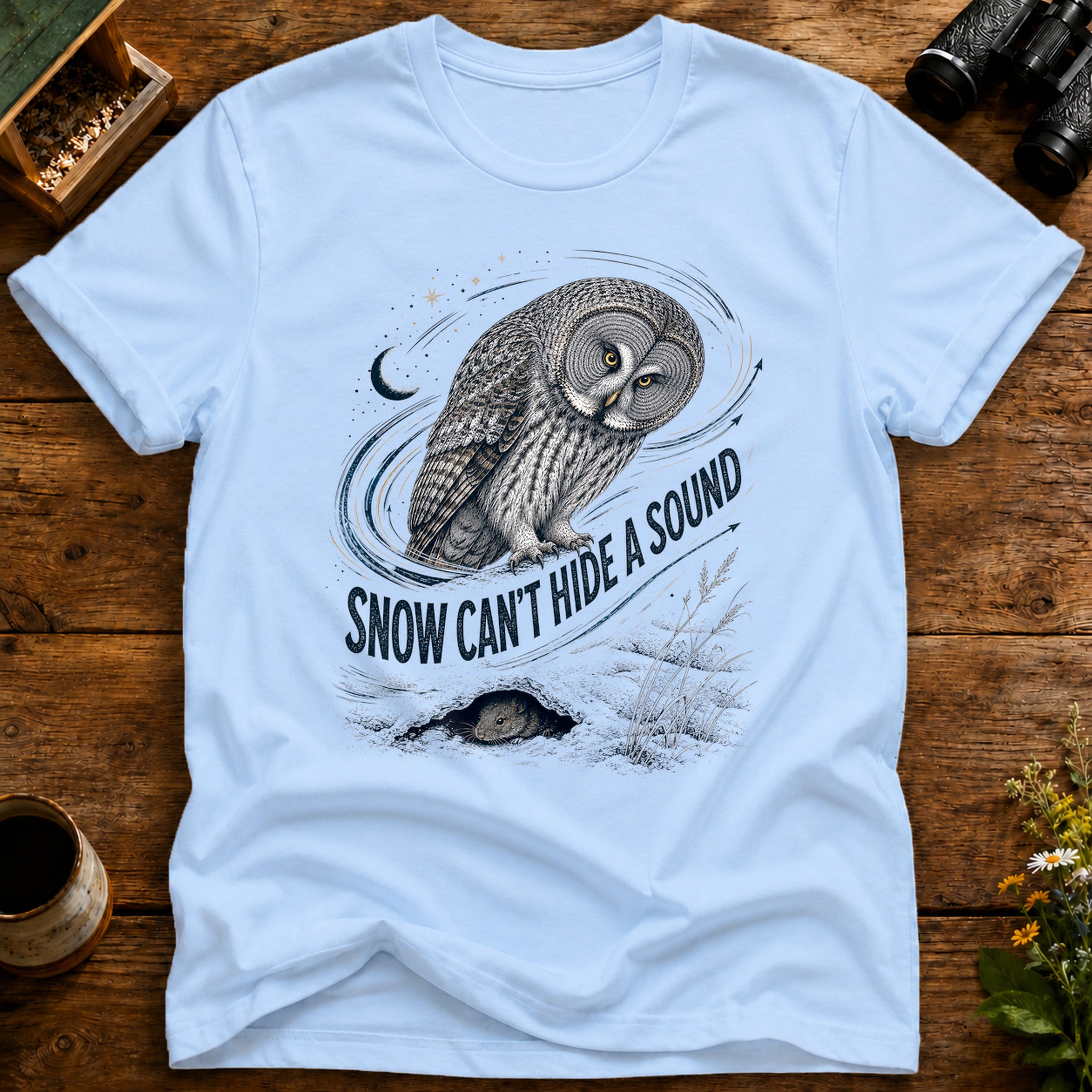 Snow Can't Hide Sound T Shirt