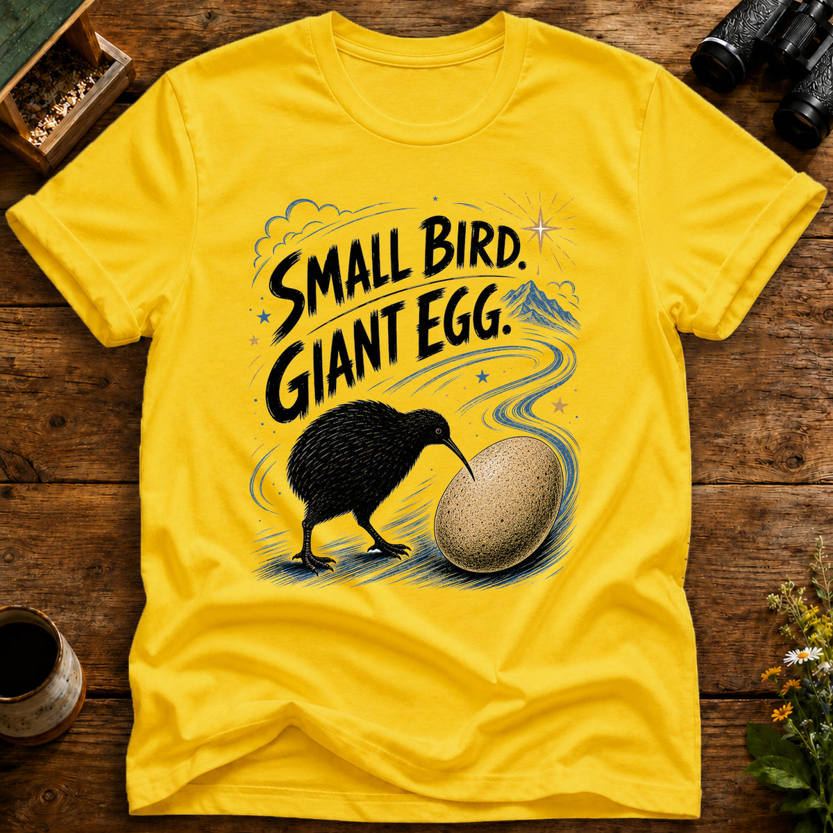 Small Bird Giant Egg T Shirt