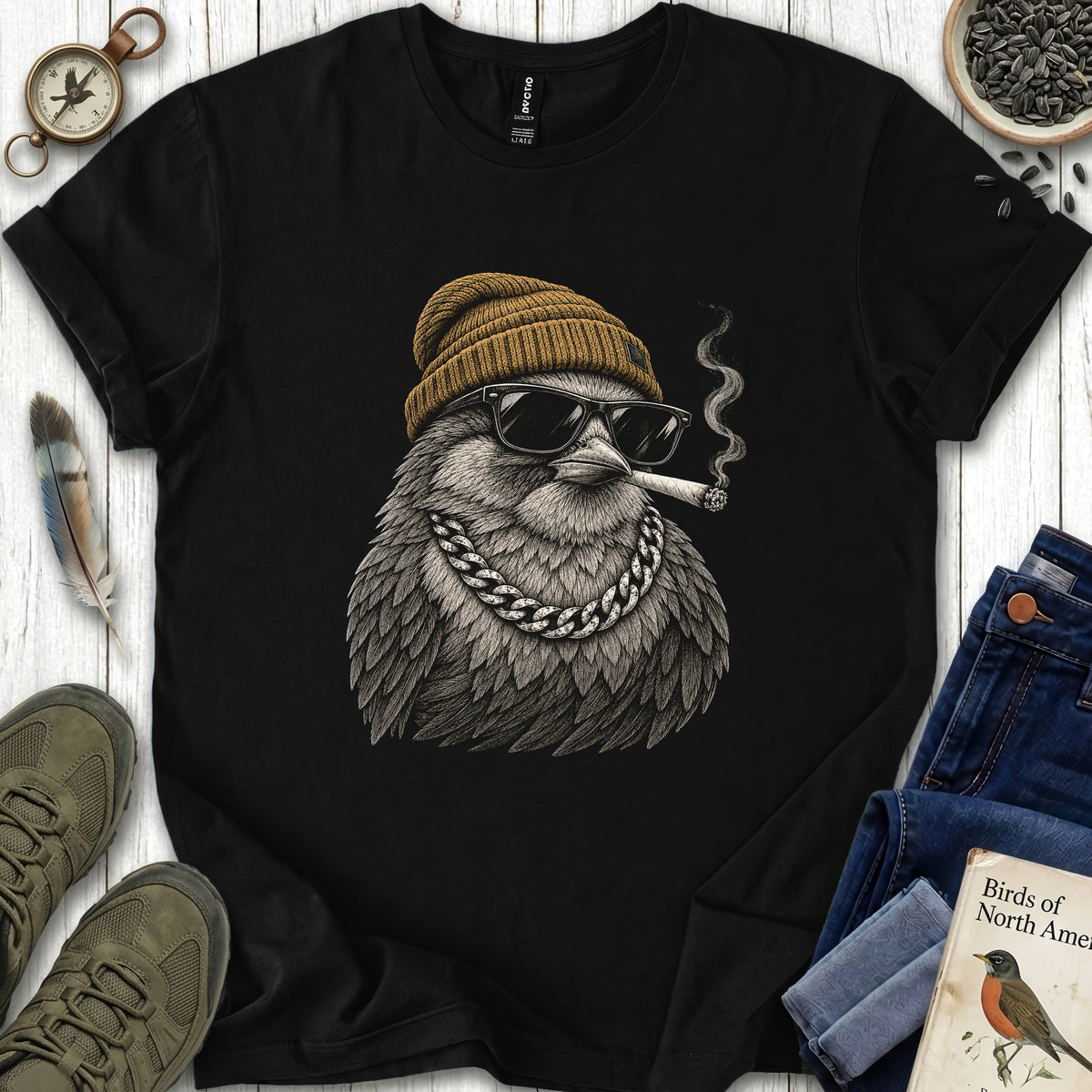 Street Swagger Bird T Shirt