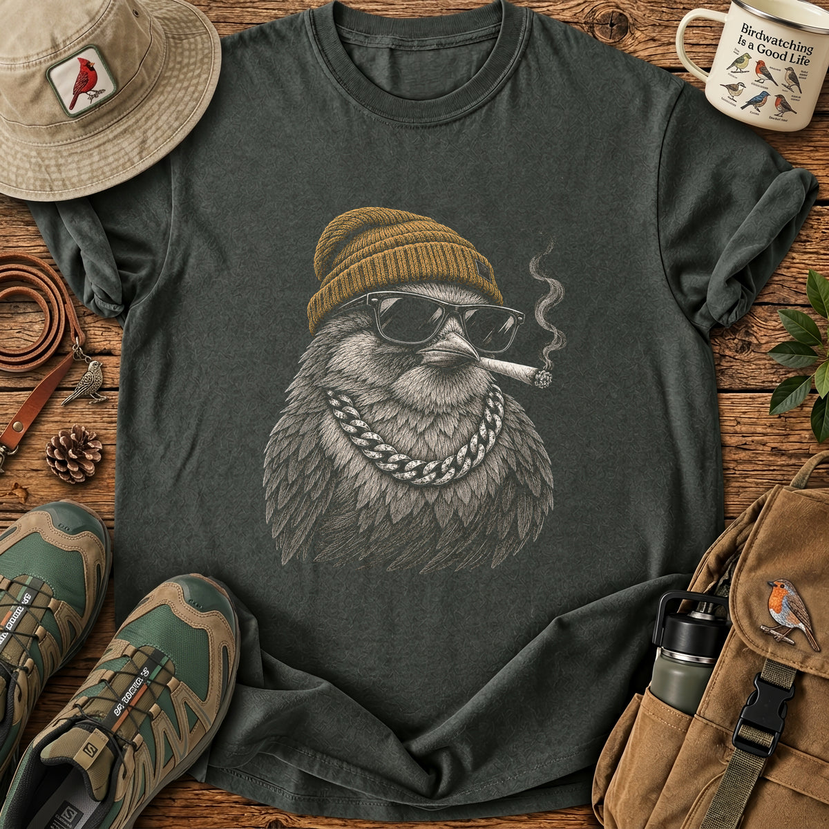 Street Swagger Bird T Shirt