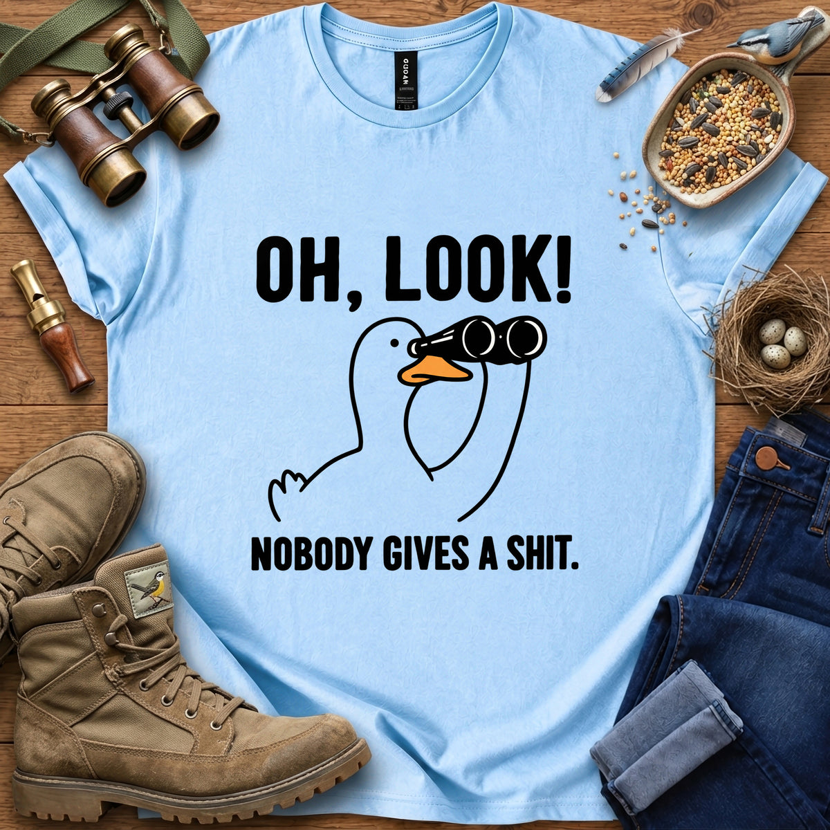 Oh Look Nobody Gives A Shit T Shirt