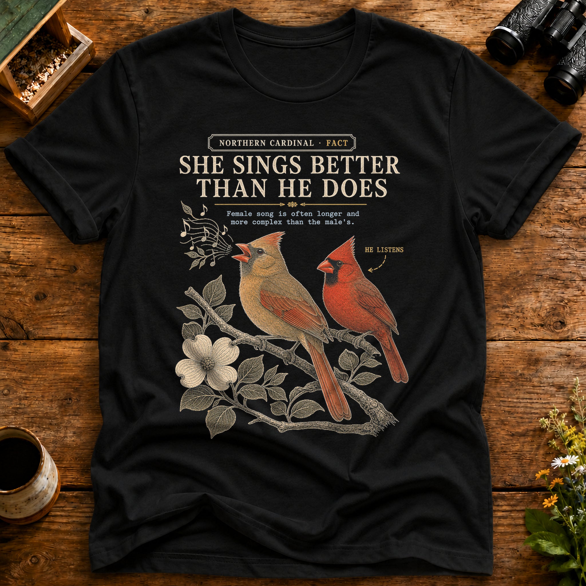 She Sings Better T Shirt