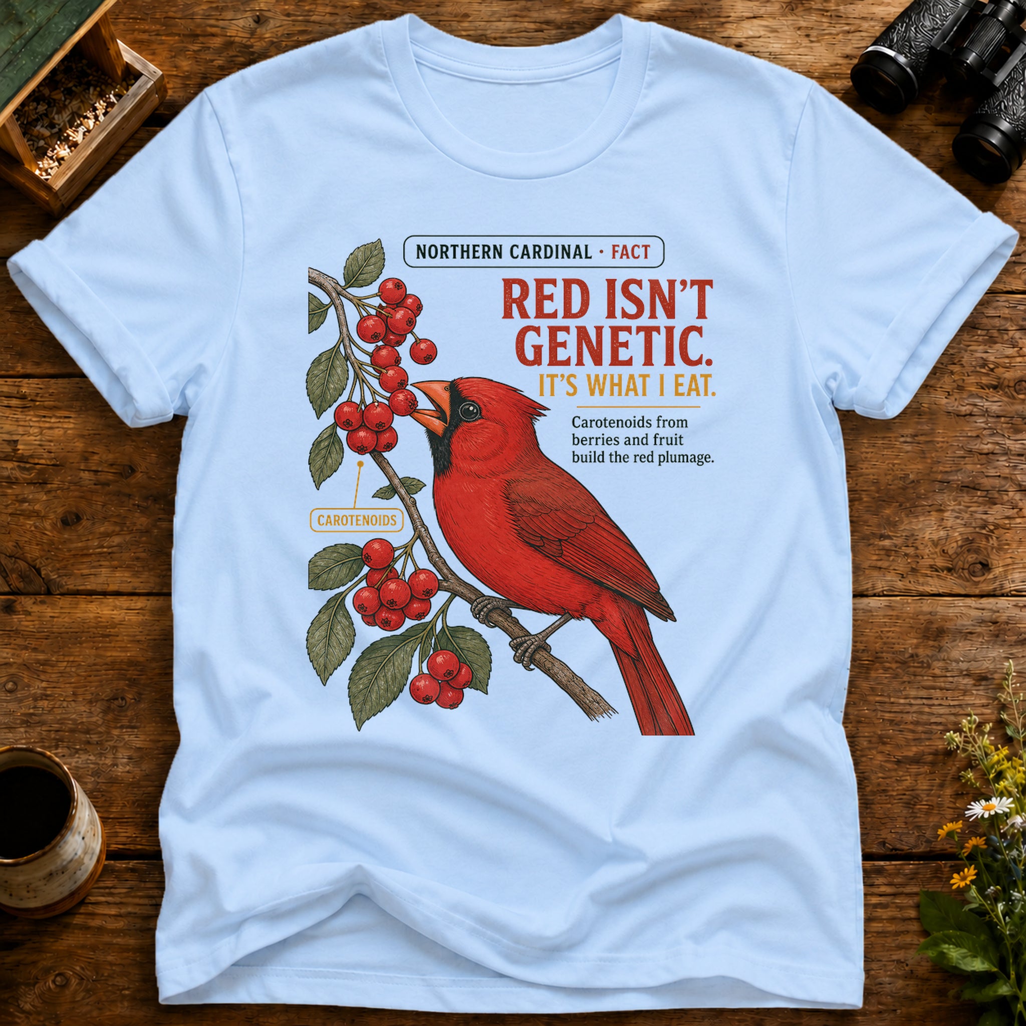 Red Isn't Genetic T Shirt