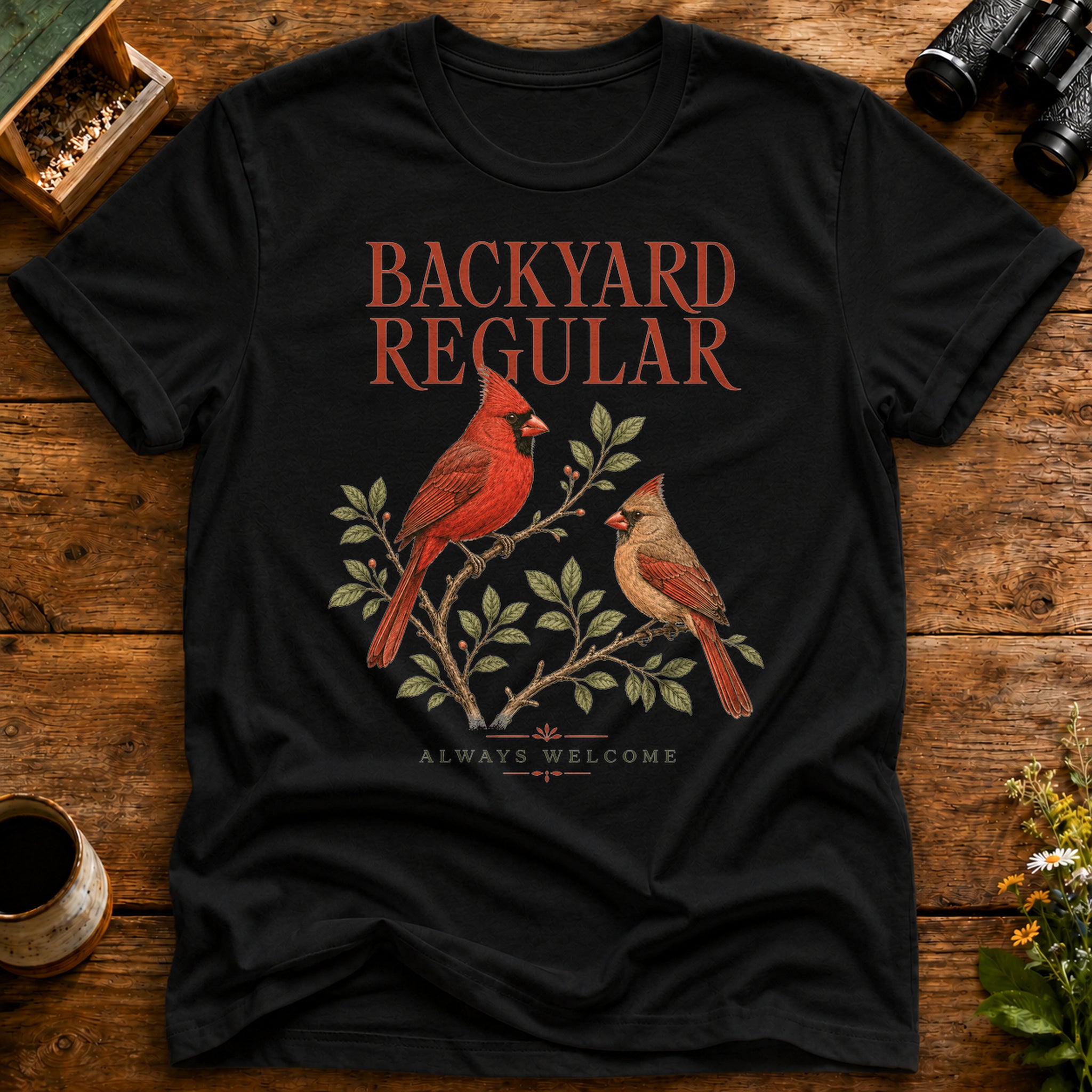 Backyard Regular Cardinal T Shirt