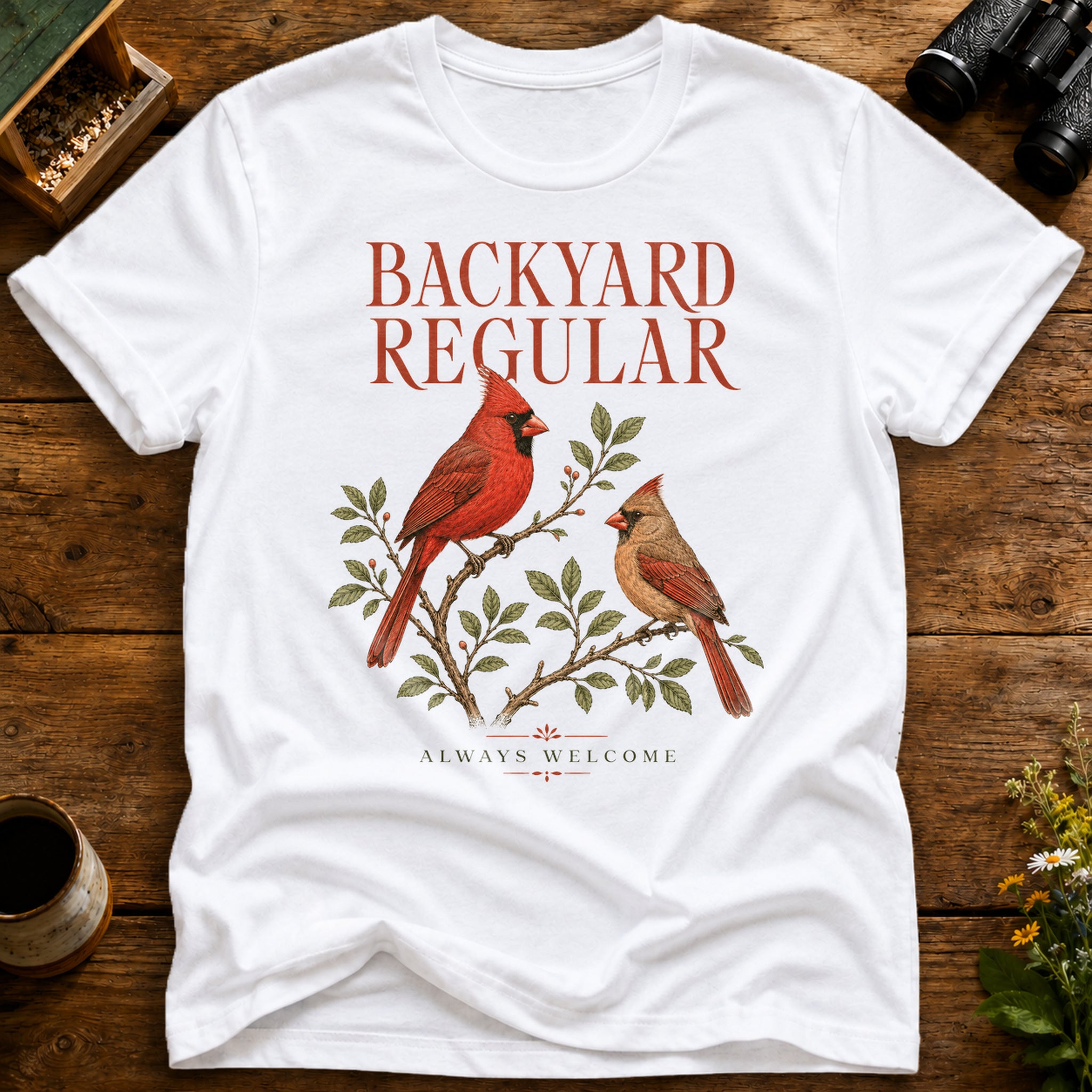 Backyard Regular Cardinal T Shirt