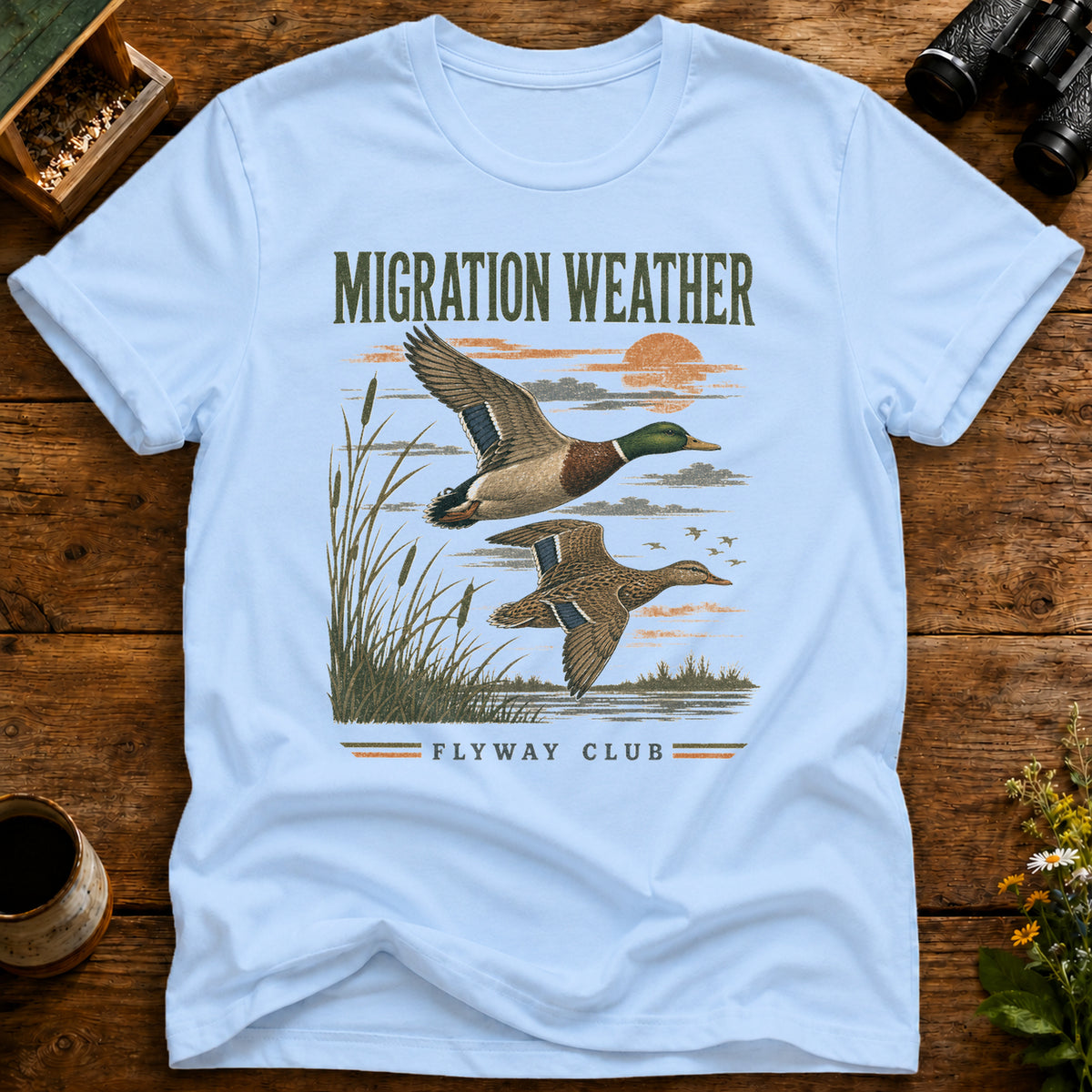 Migration Weather Flyway T Shirt