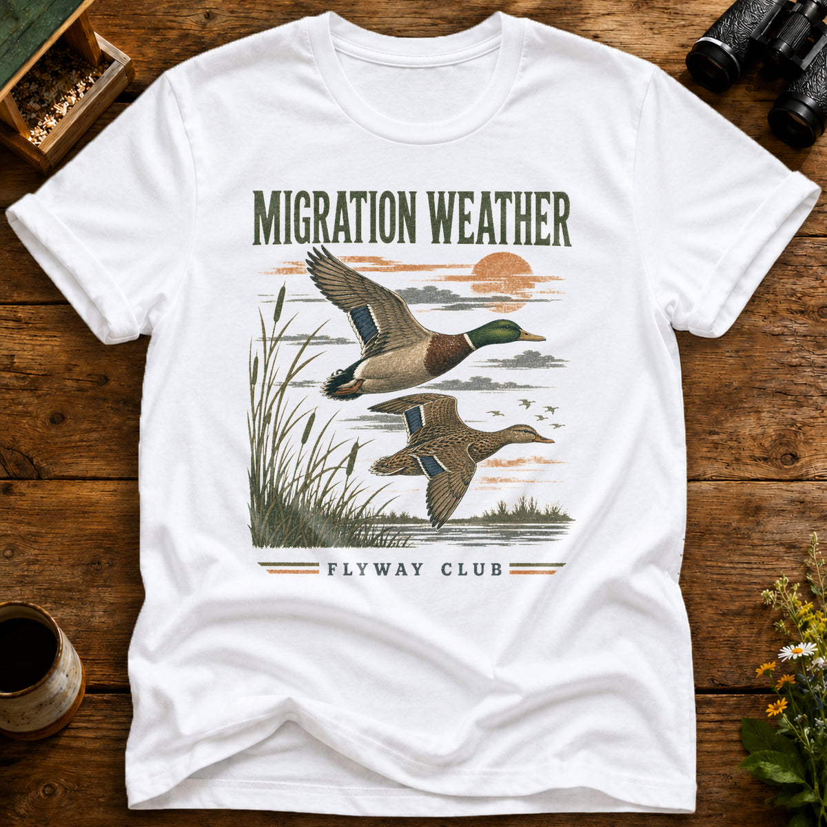 Migration Weather Flyway T Shirt