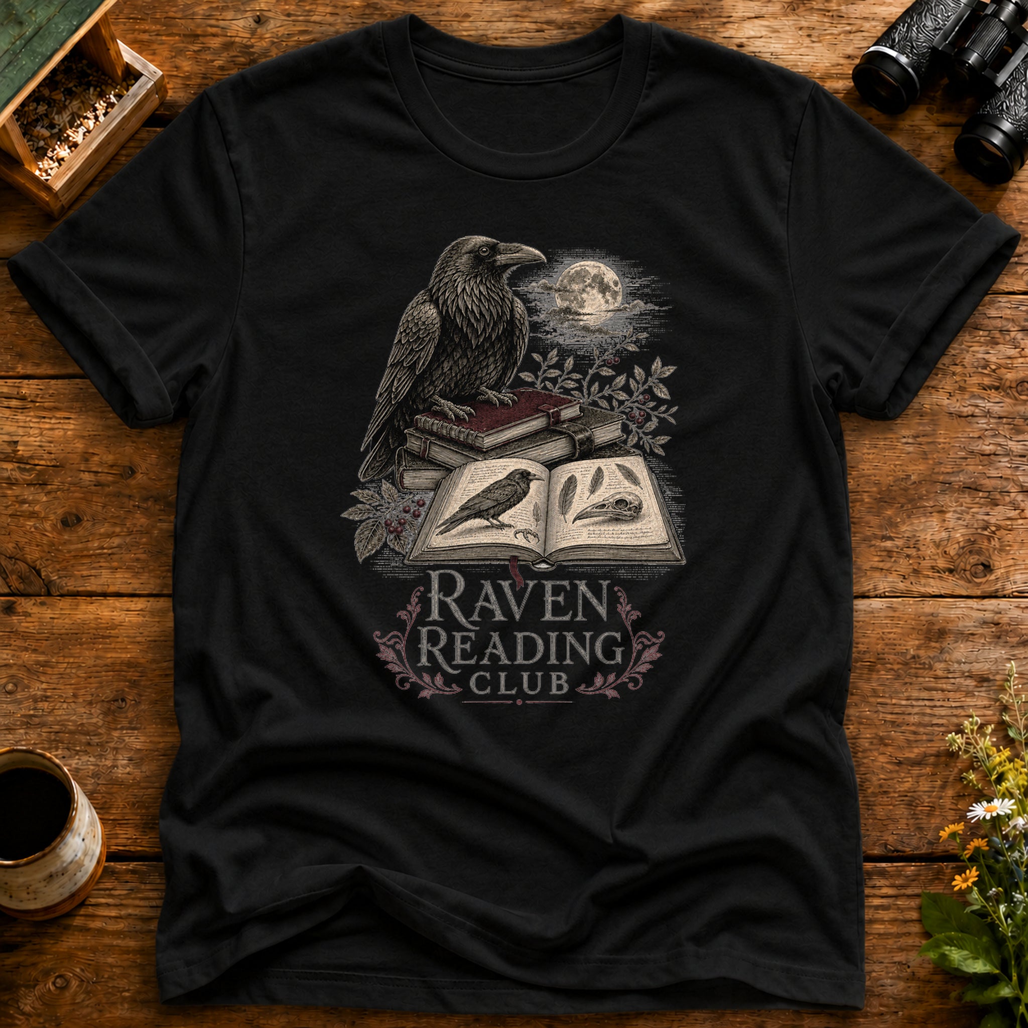 Raven Reading Club T Shirt
