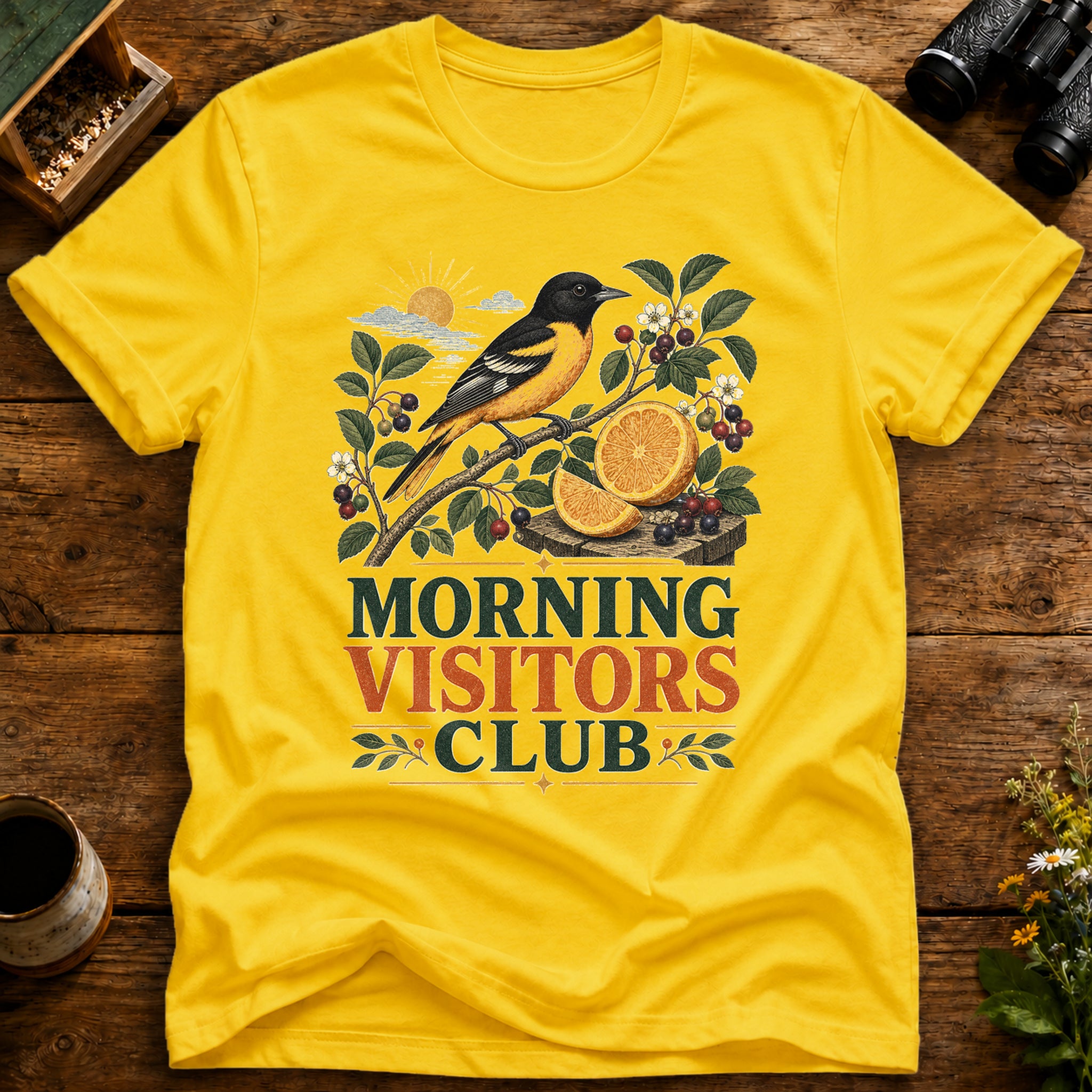 Morning Visitors Club T Shirt