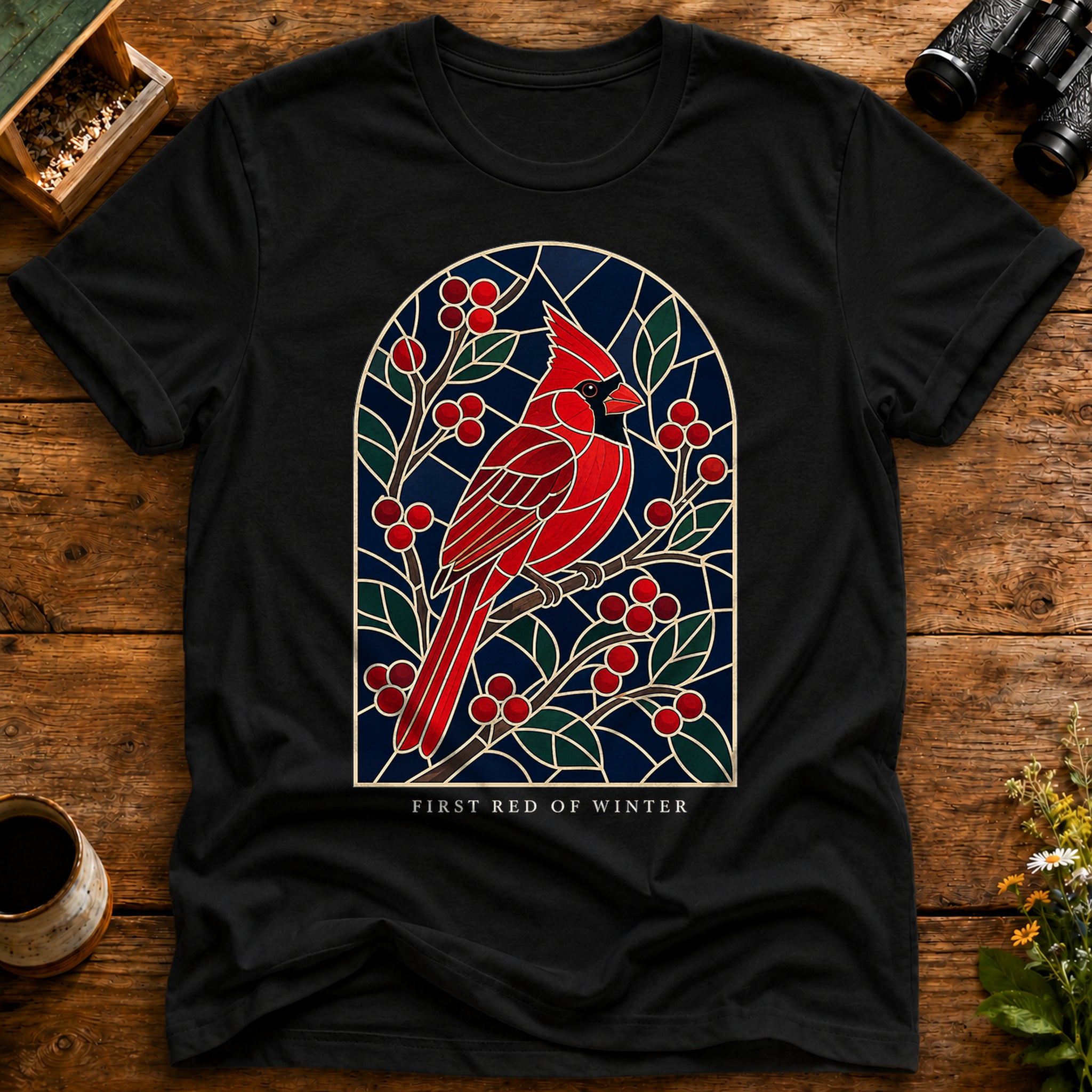 First Red Of Winter T Shirt