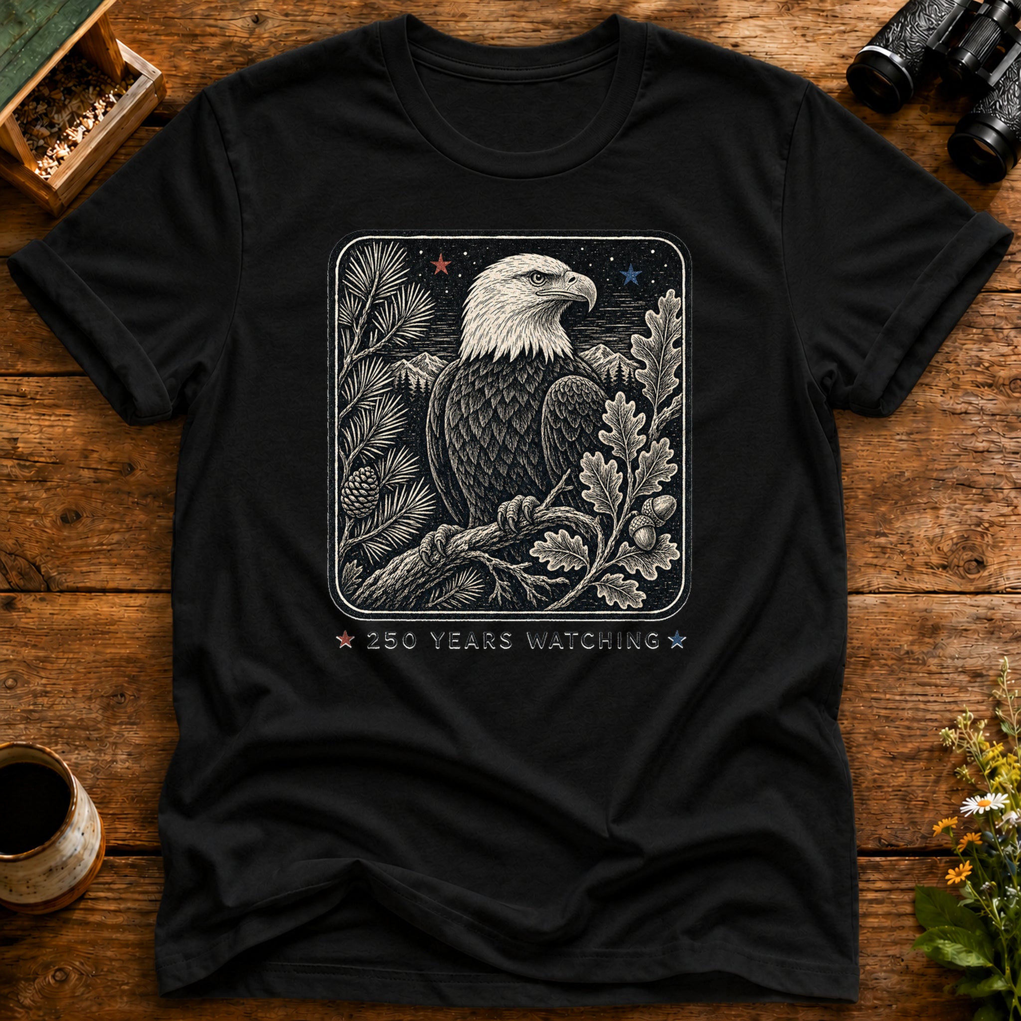 Majestic Eagle Watch T Shirt