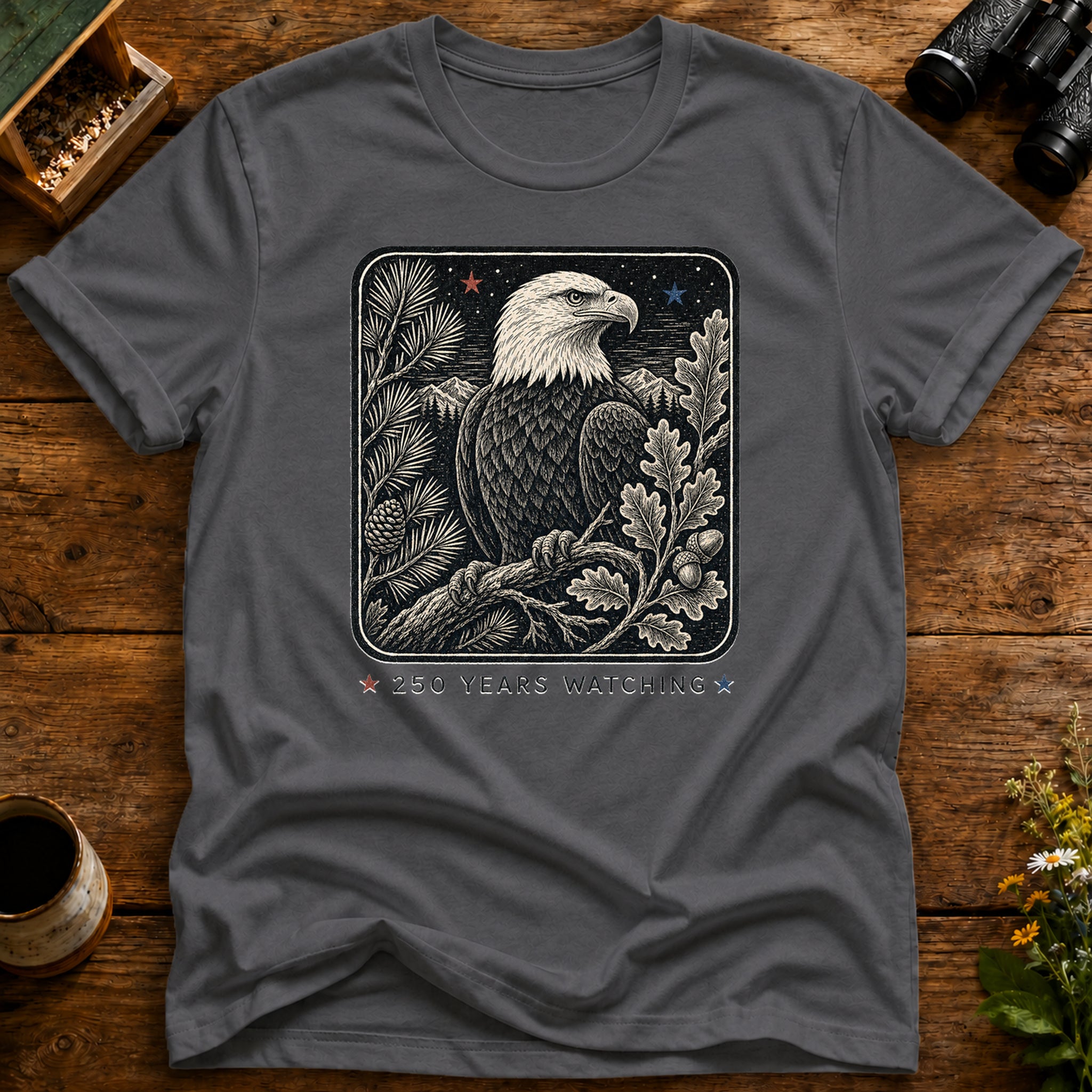Majestic Eagle Watch T Shirt