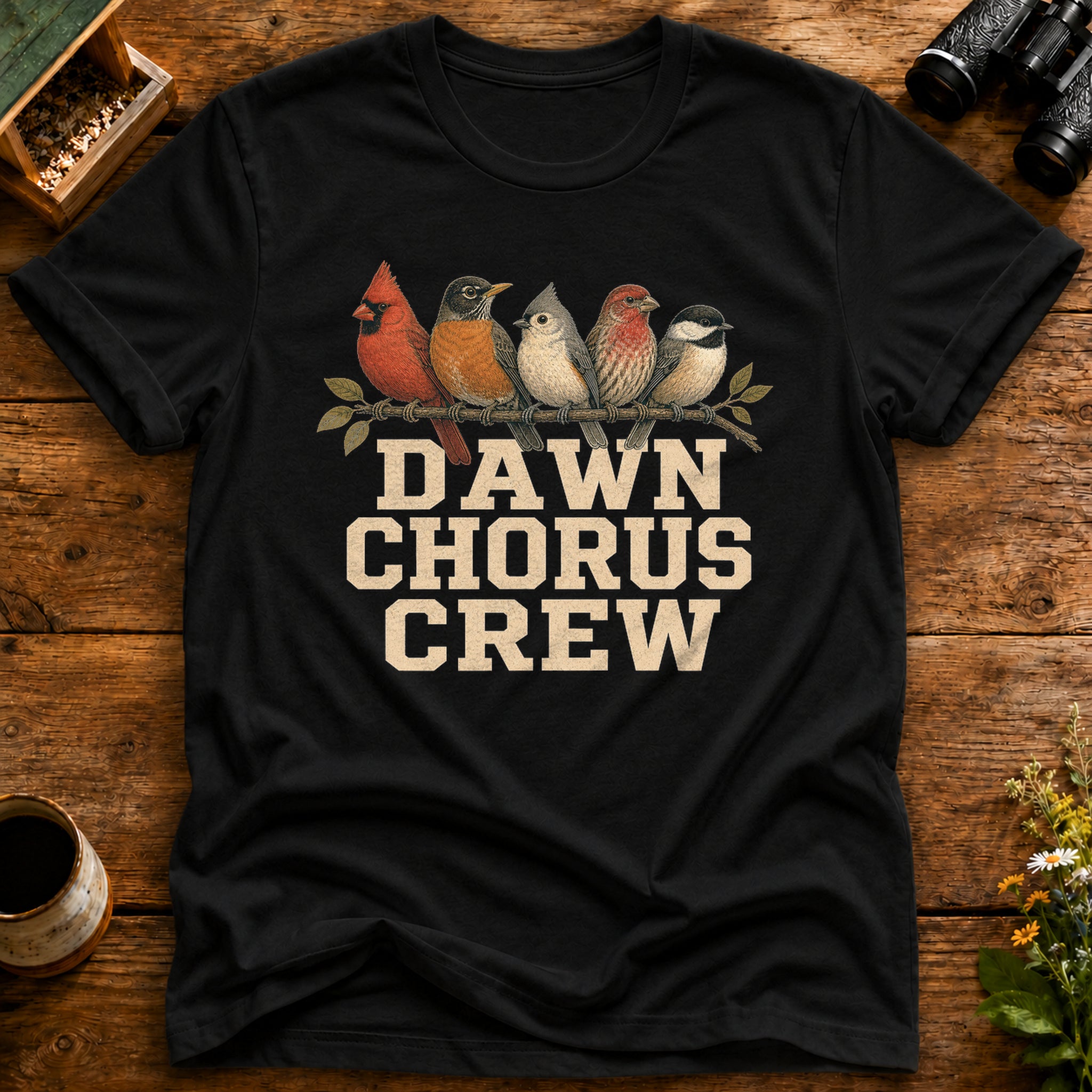 Dawn Chorus Crew T Shirt