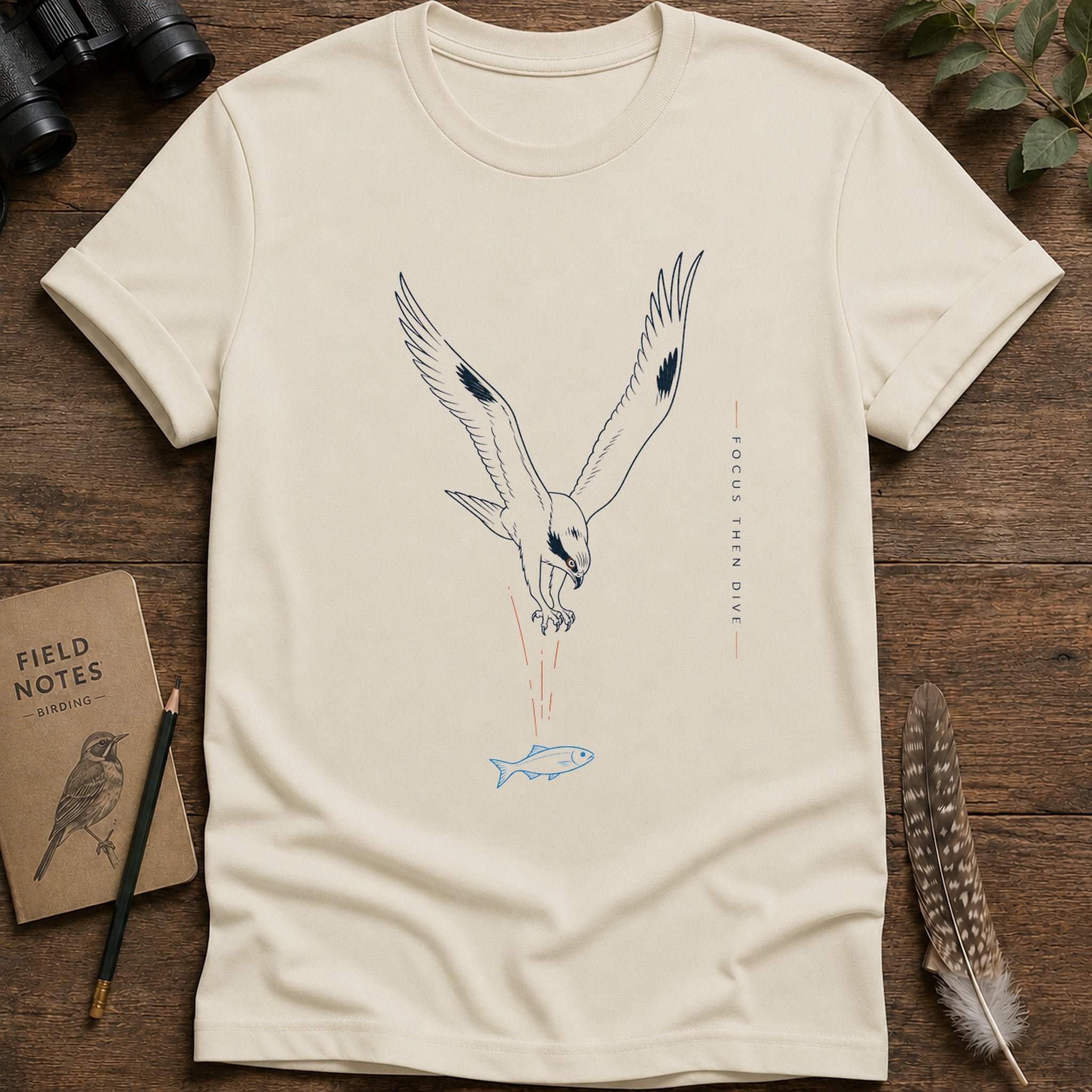 Focus Then Dive T Shirt