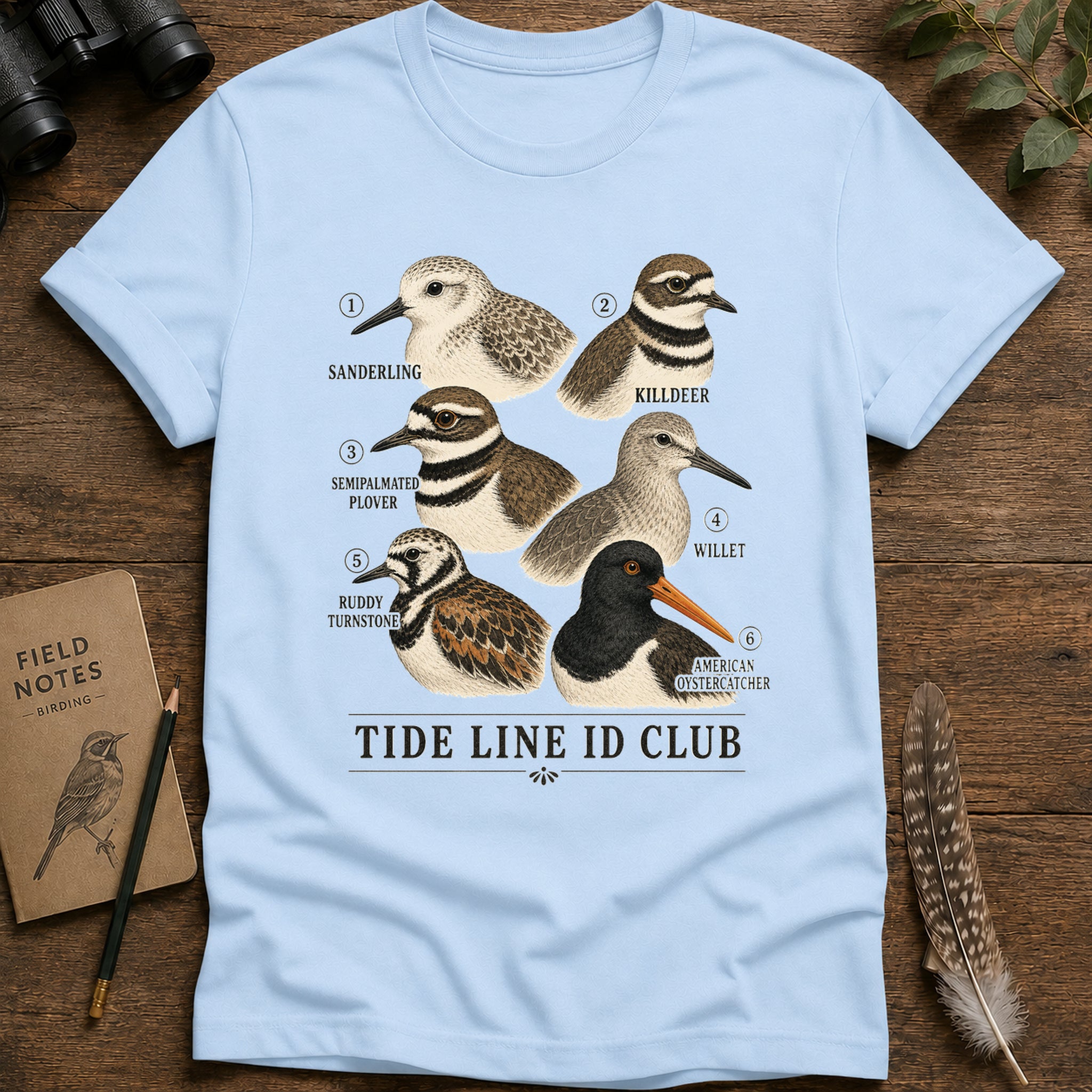 Shorebirds ID Club T Shirt