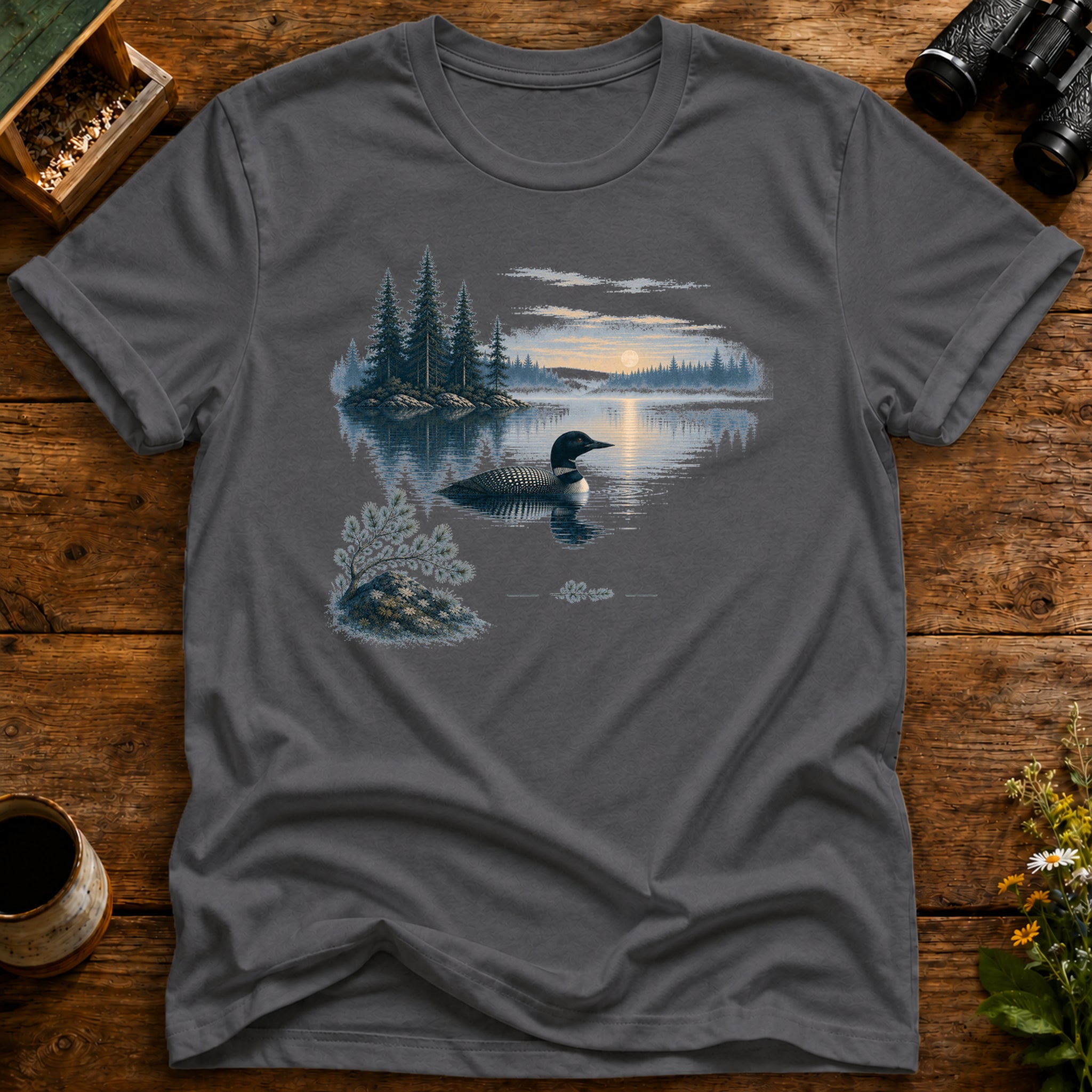 Morning Mist Loon T Shirt