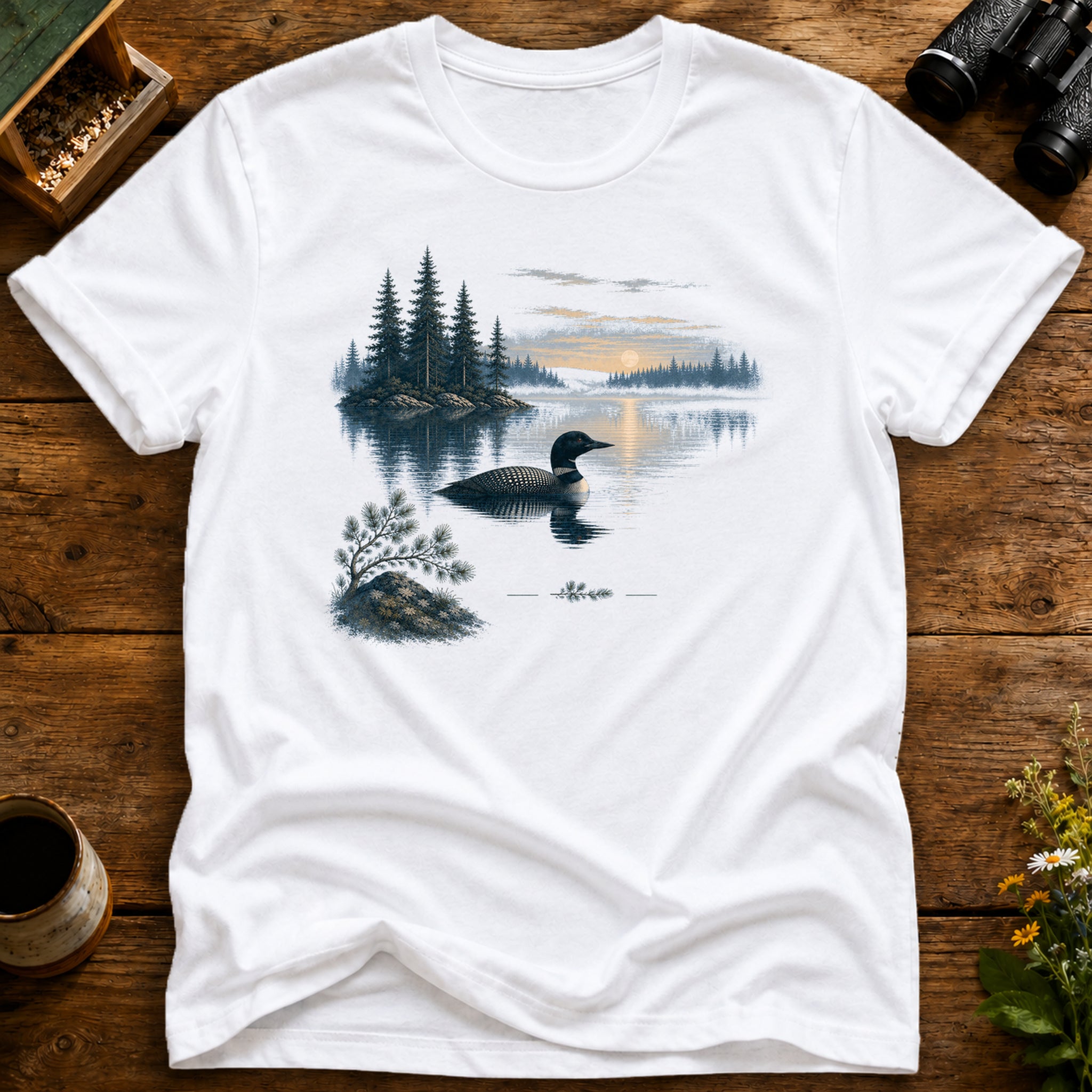 Morning Mist Loon T Shirt