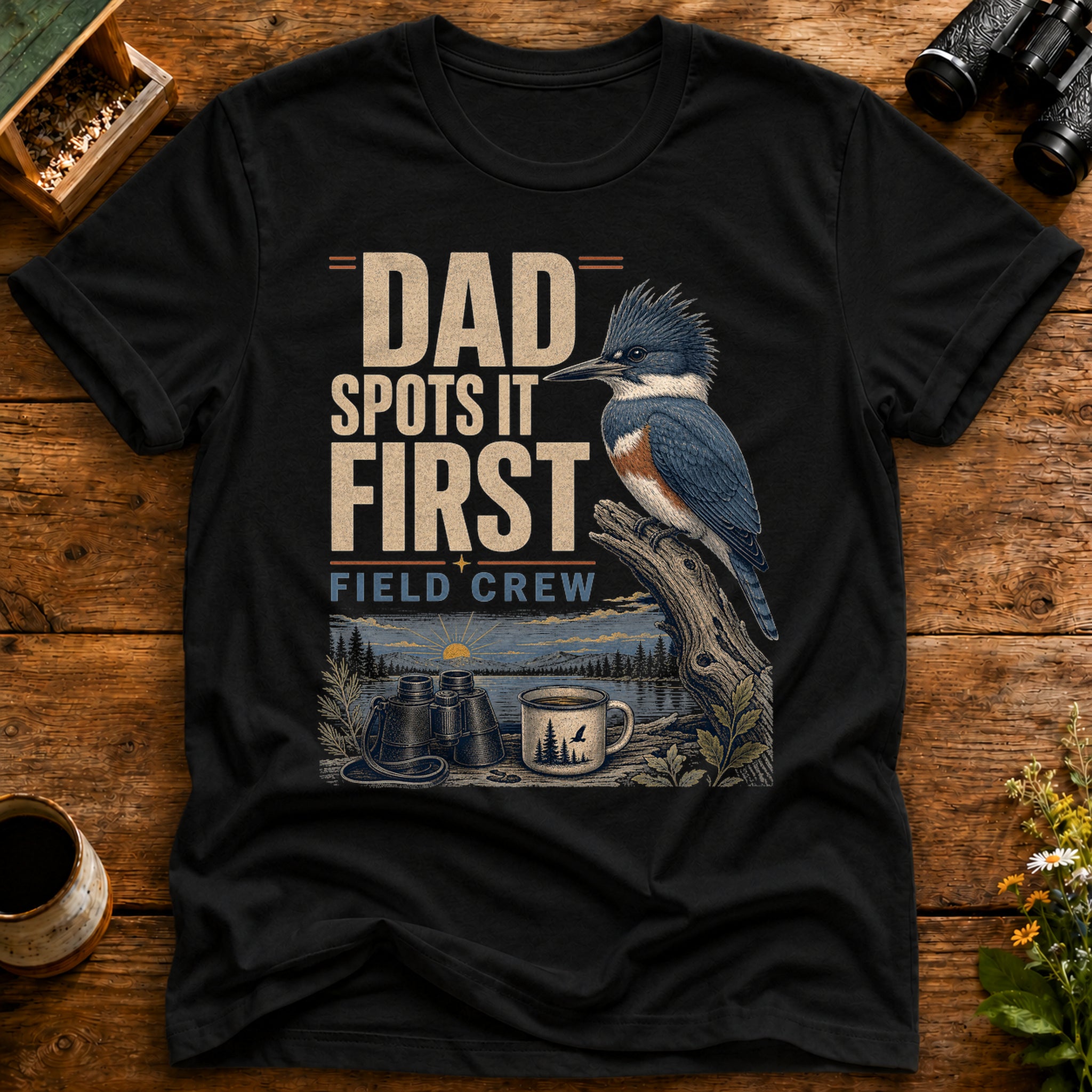 Dad Spots It First T Shirt