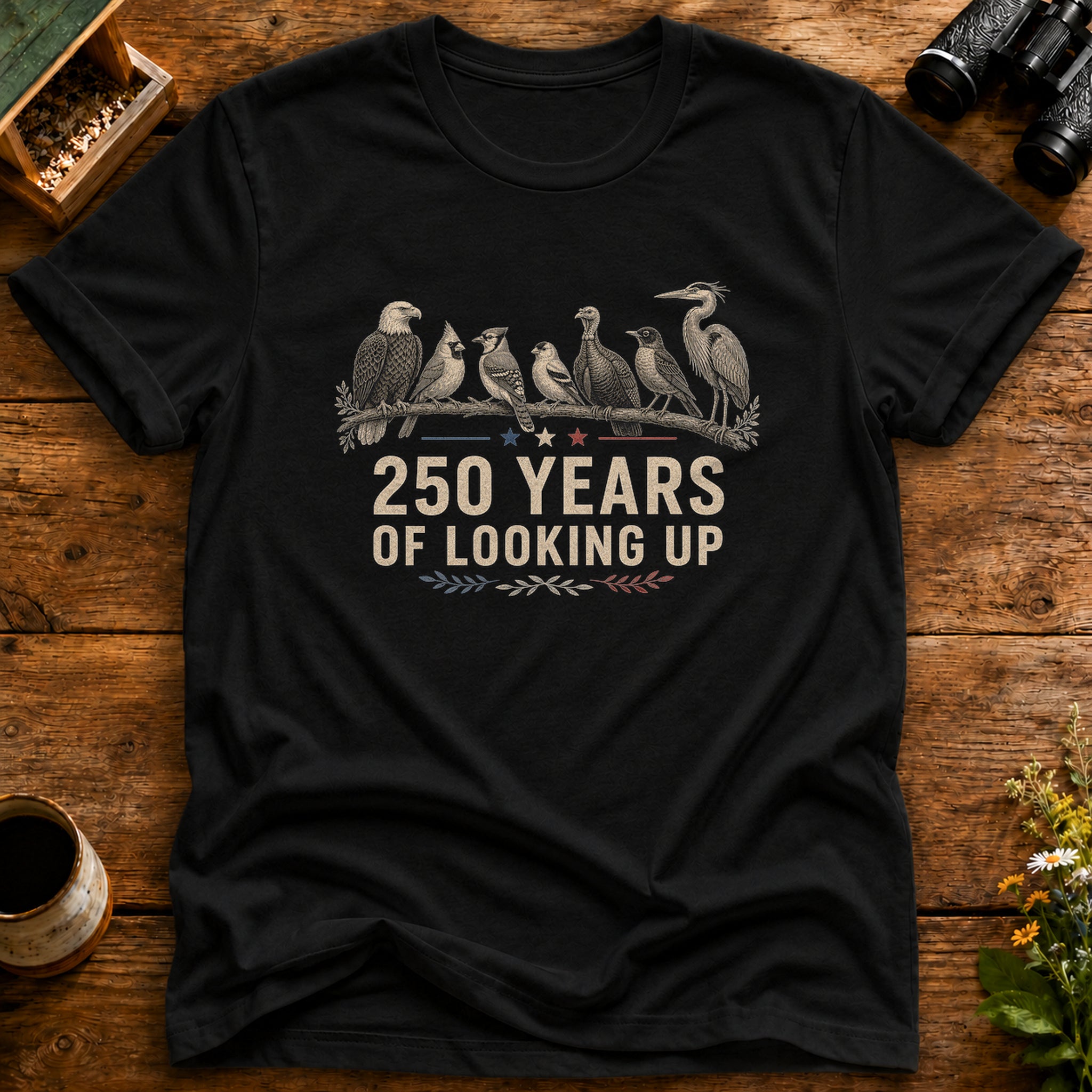Bird History Lifelong Watch T Shirt