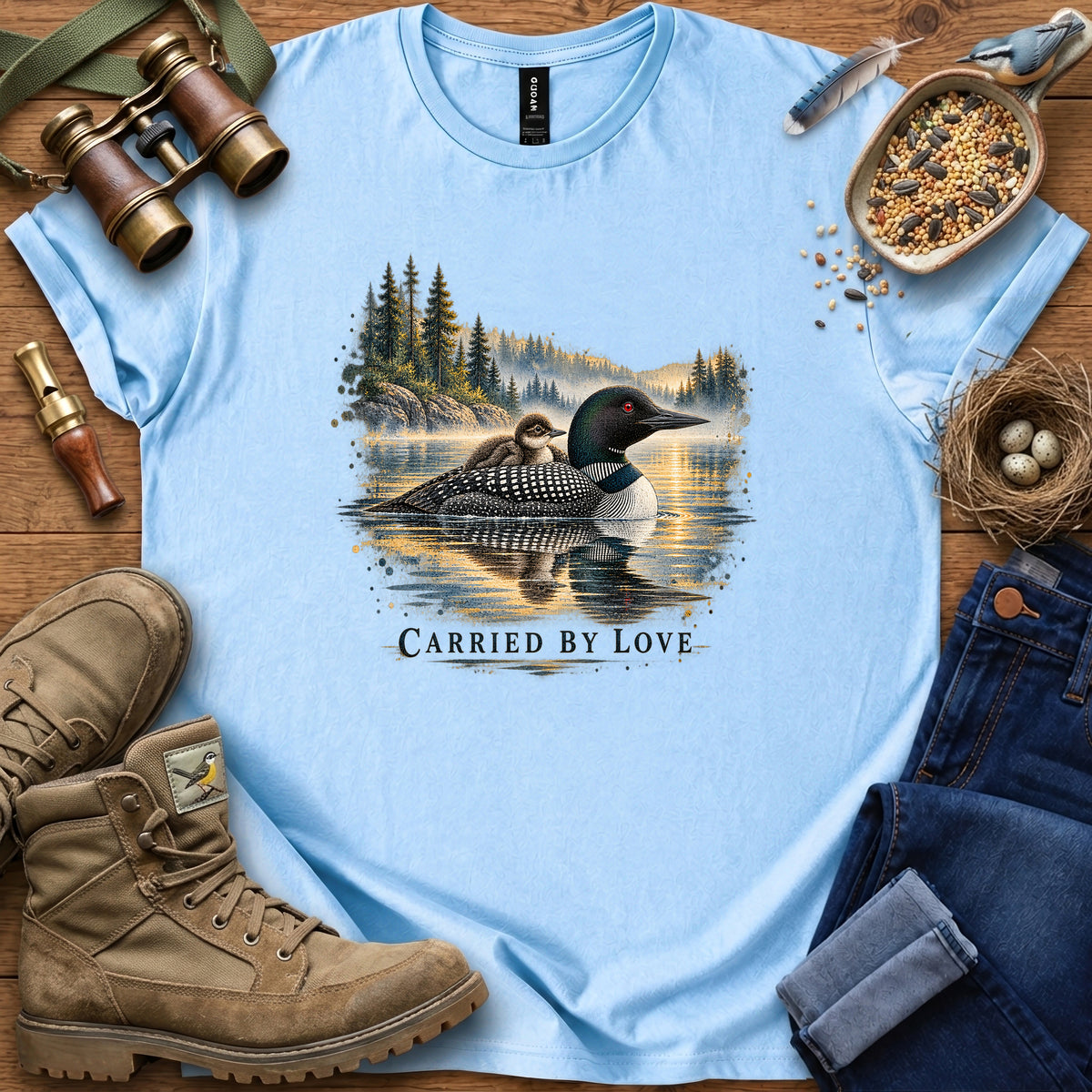 Carried By Love T Shirt