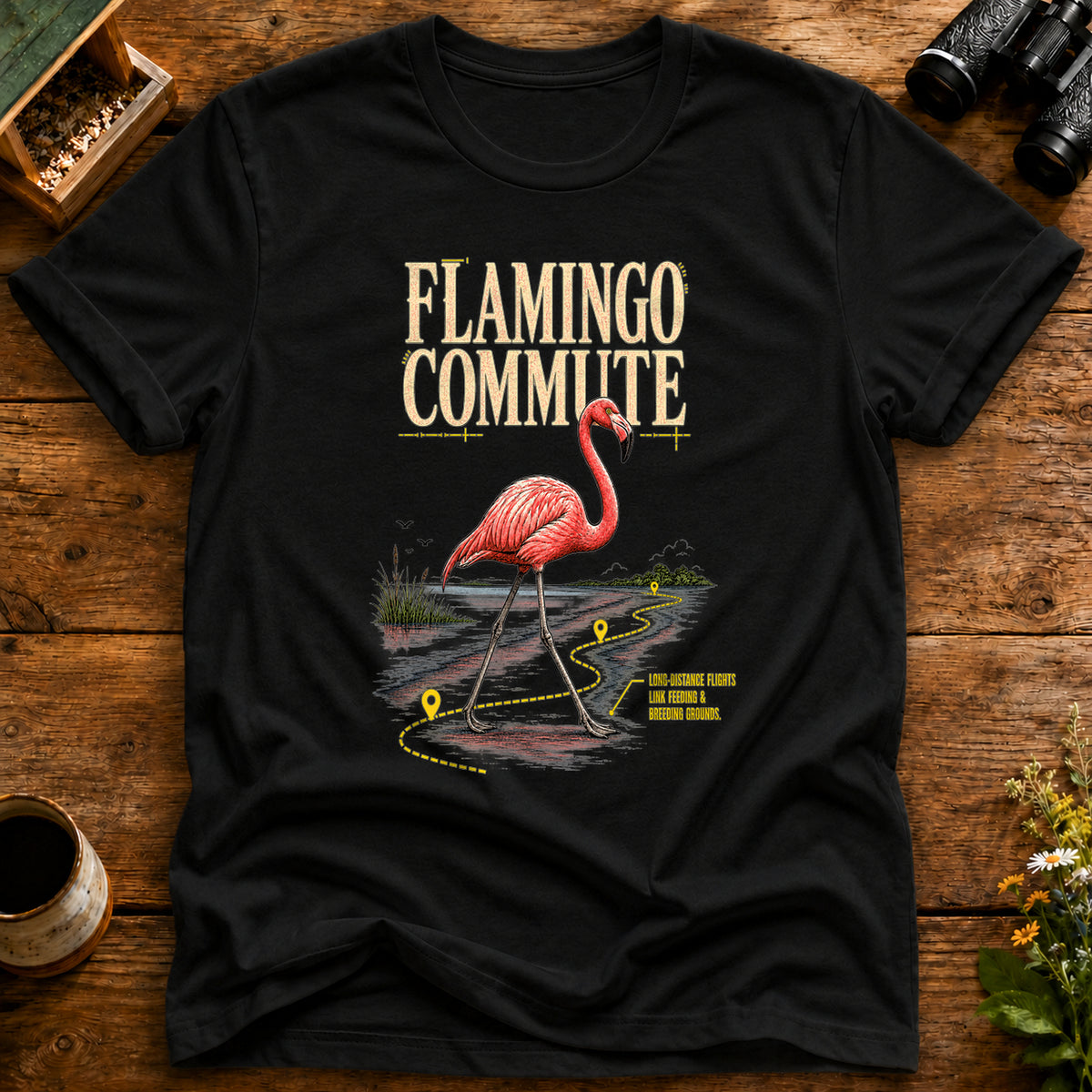 Flamingo Commute T Shirt