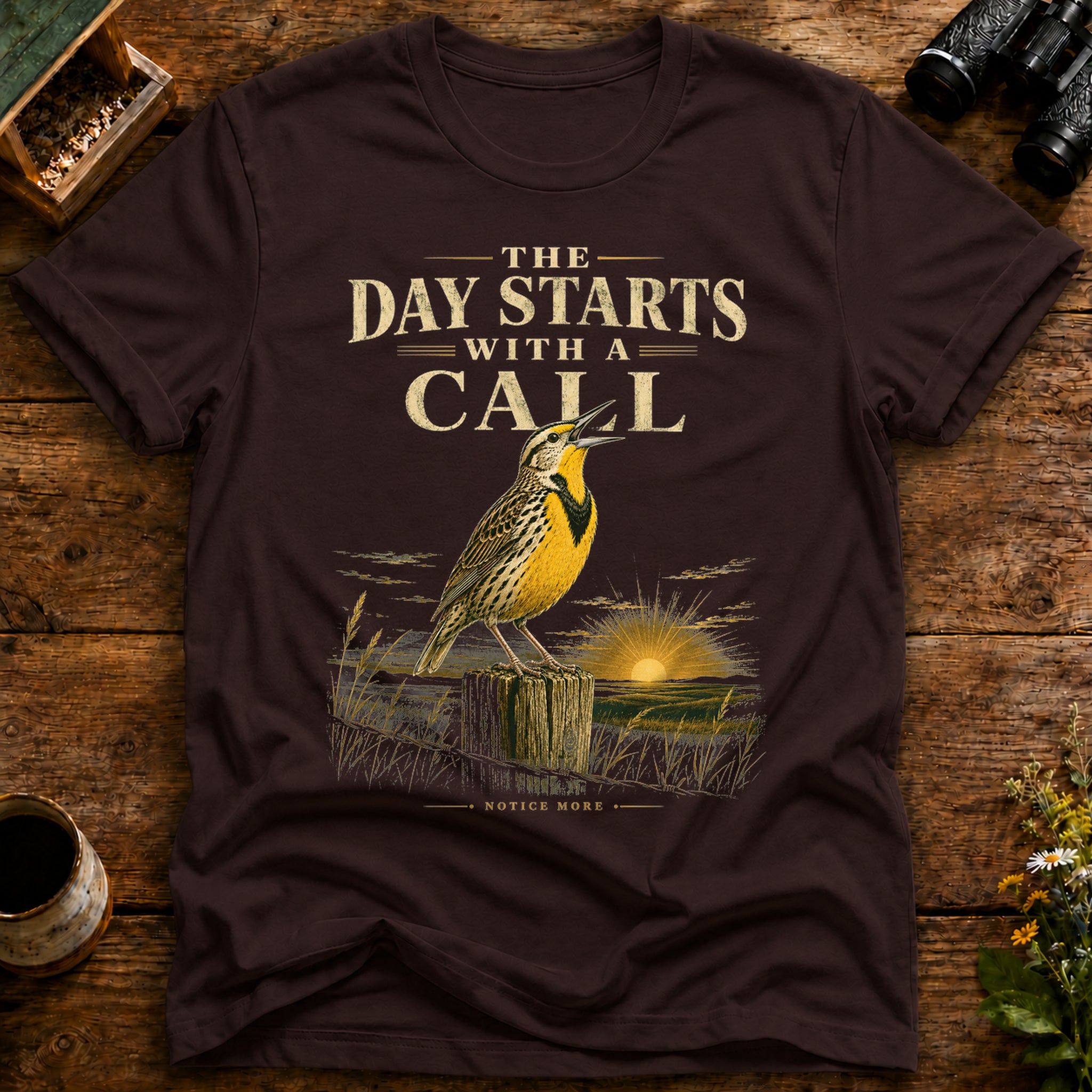 Day Starts With A Call T Shirt