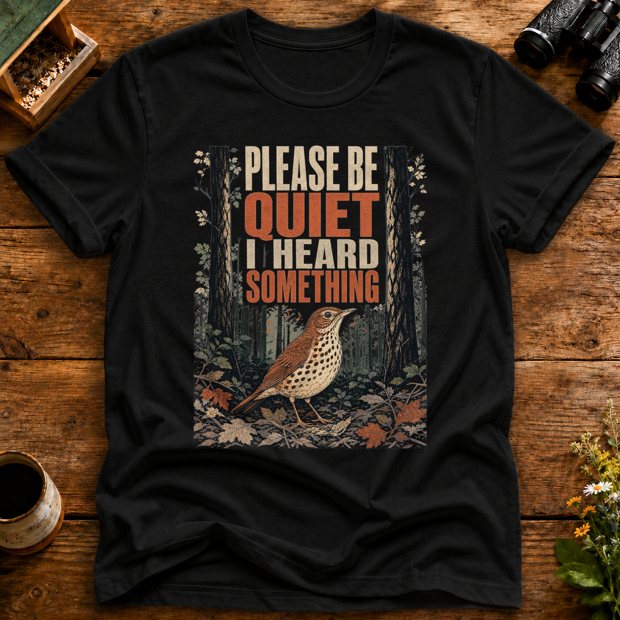 Quiet I Heard Something T Shirt