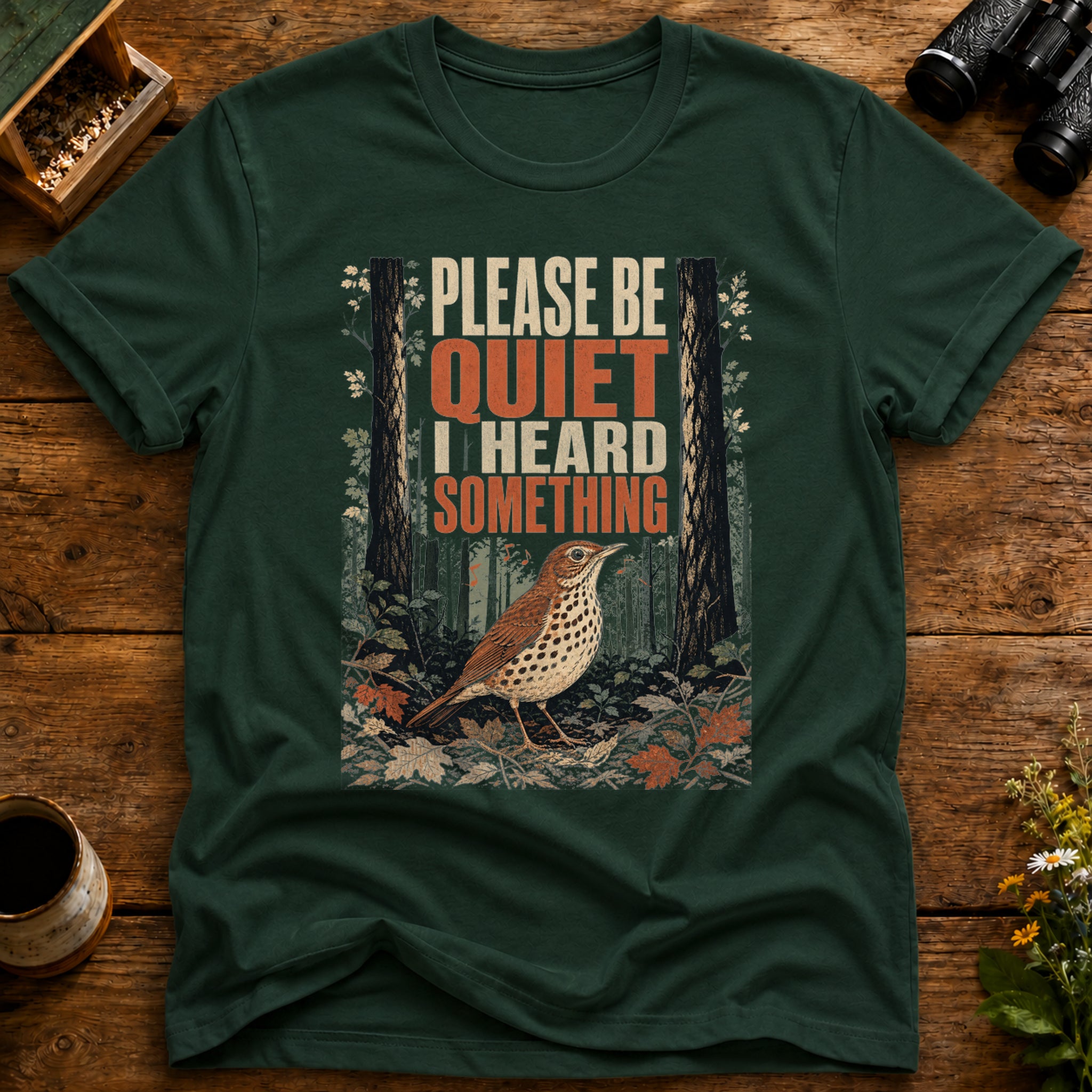 Quiet I Heard Something T Shirt